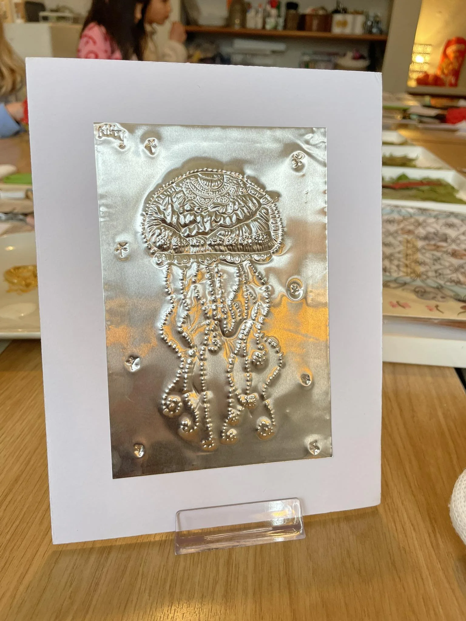 Children's metal embossing - holiday club