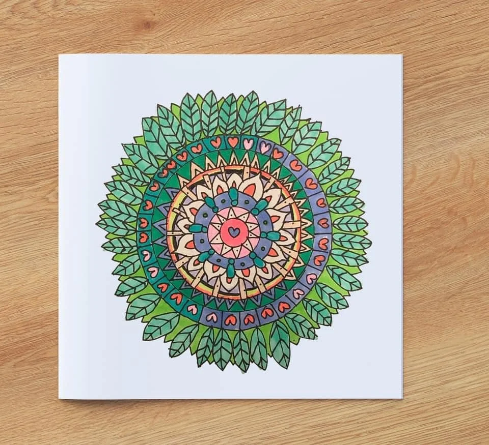 Children's mandala, age 7