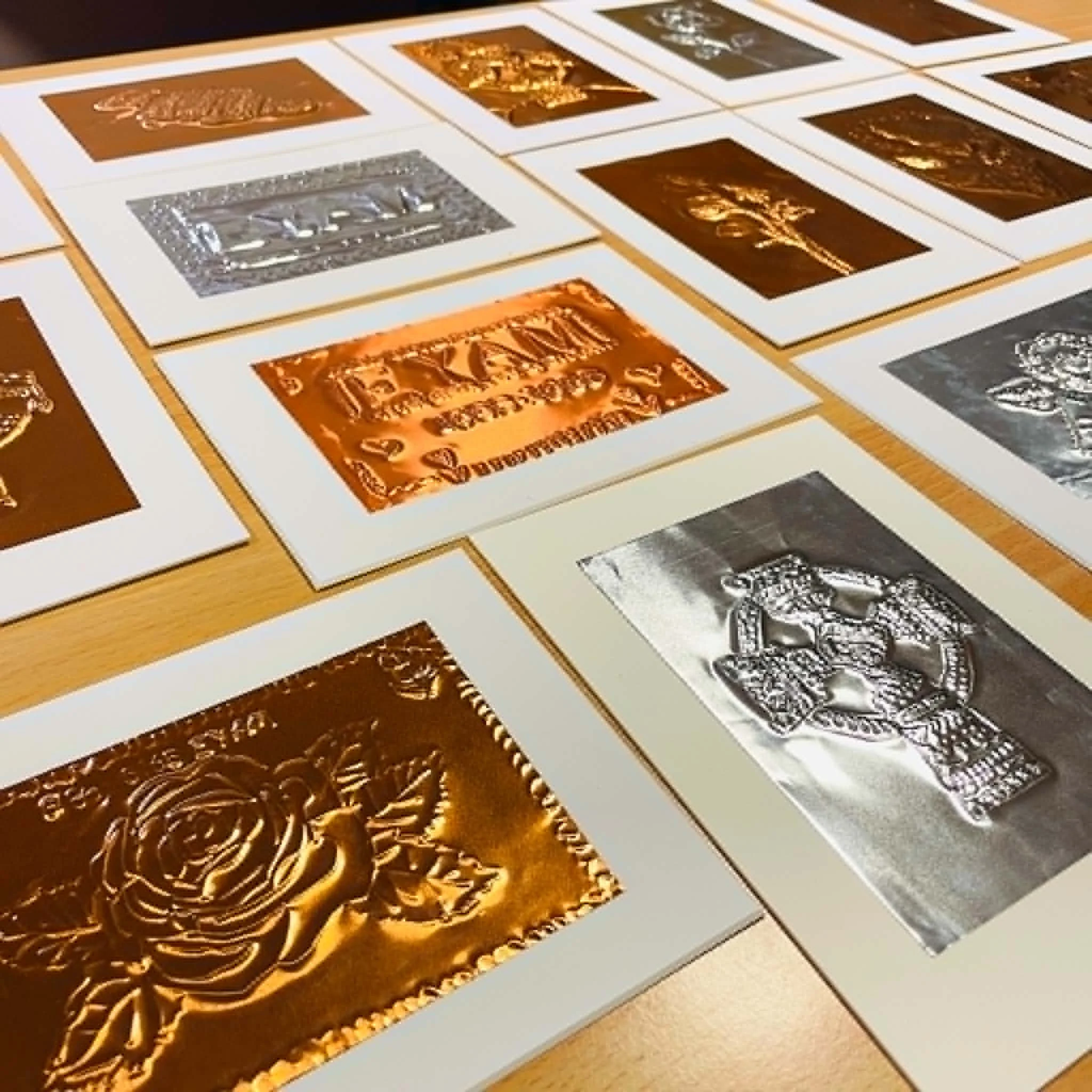 Year 5 Metal embossing