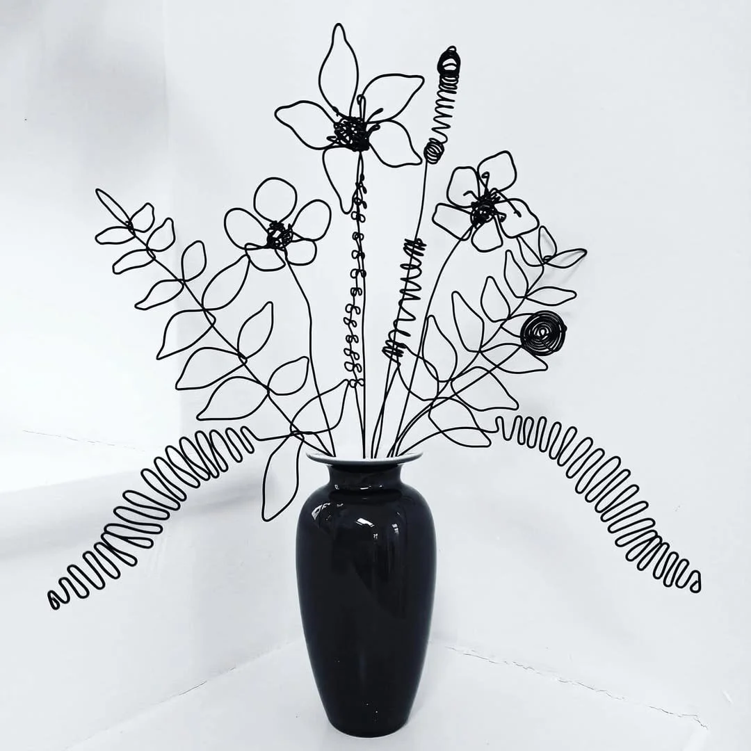 Wire flowers - adults