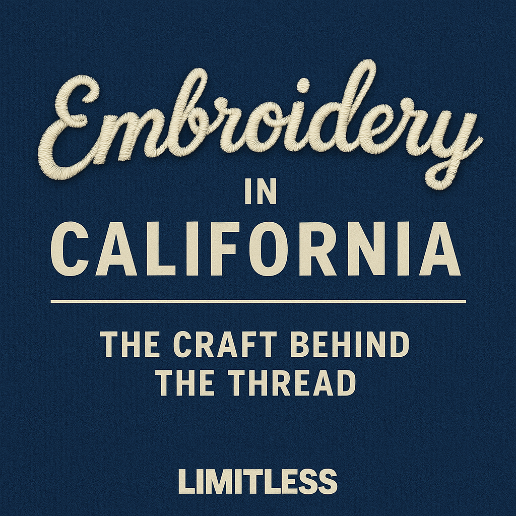 Embroidery in California: The Craft Behind the Thread