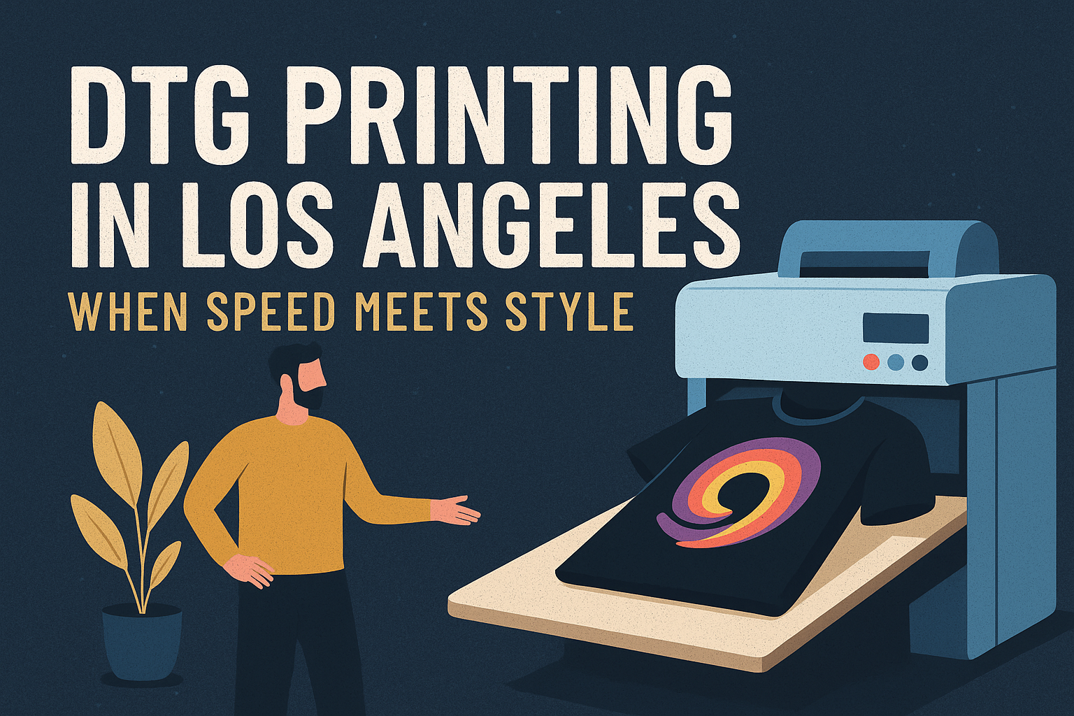 DTG Printing in Los Angeles: When Speed Meets Style