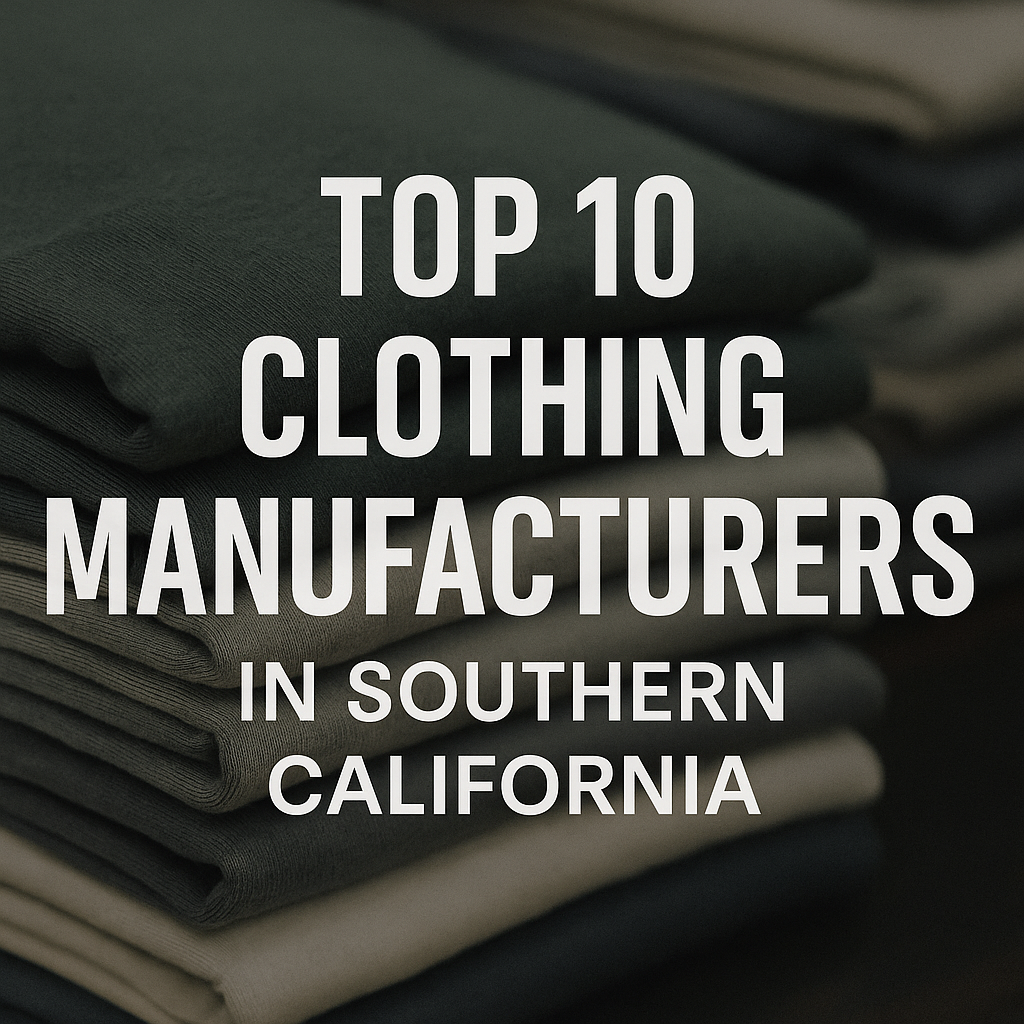 Top 10 Clothing Manufacturers in Southern California