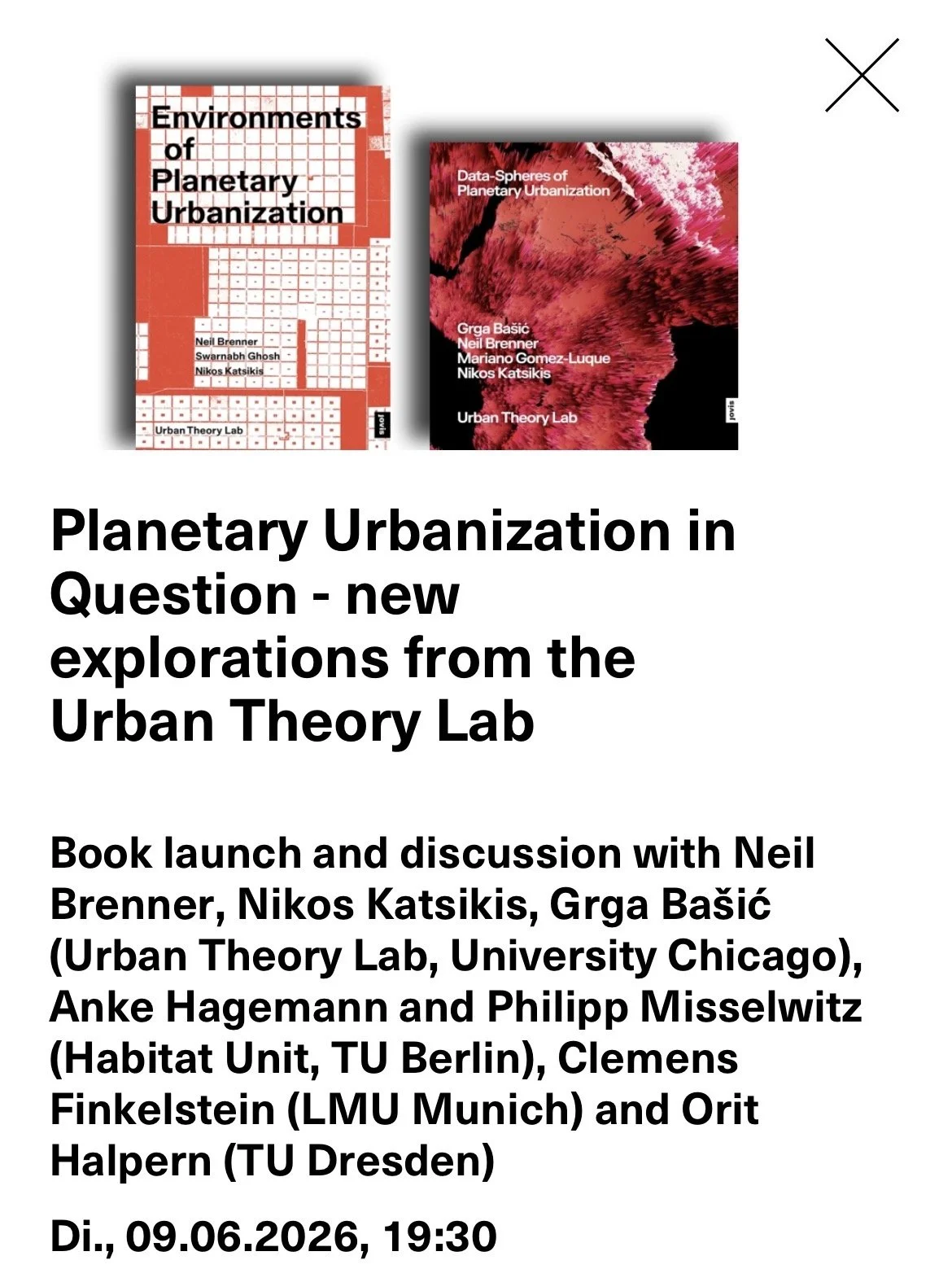 Planetary Urbanization in Question