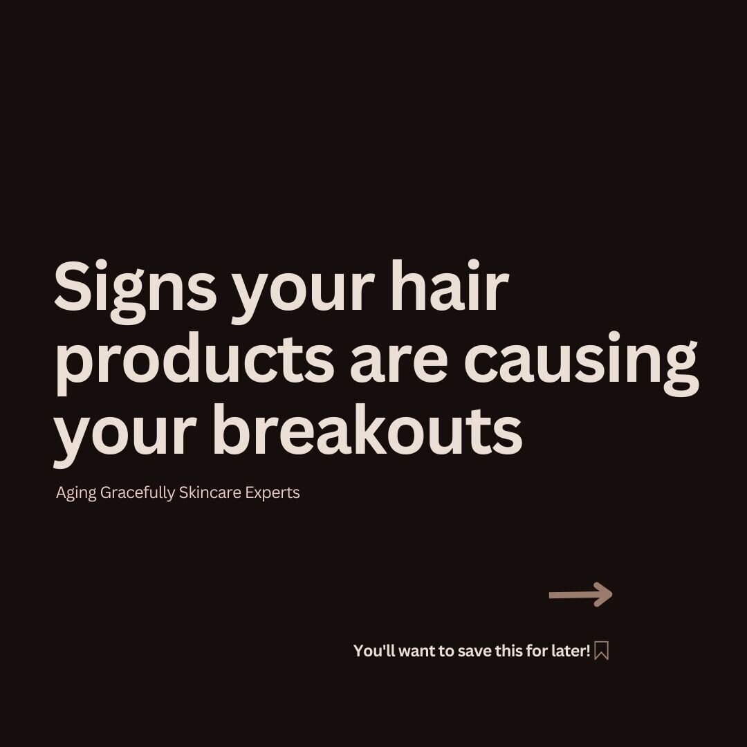 Ever notice annoying breakouts along your hairline, neck, or back, and wonder where they're coming from? 🤔

It might just be your haircare products saying hello in not-so-pleasant ways. If oily skin, worsening breakouts post-haircare routine, or une