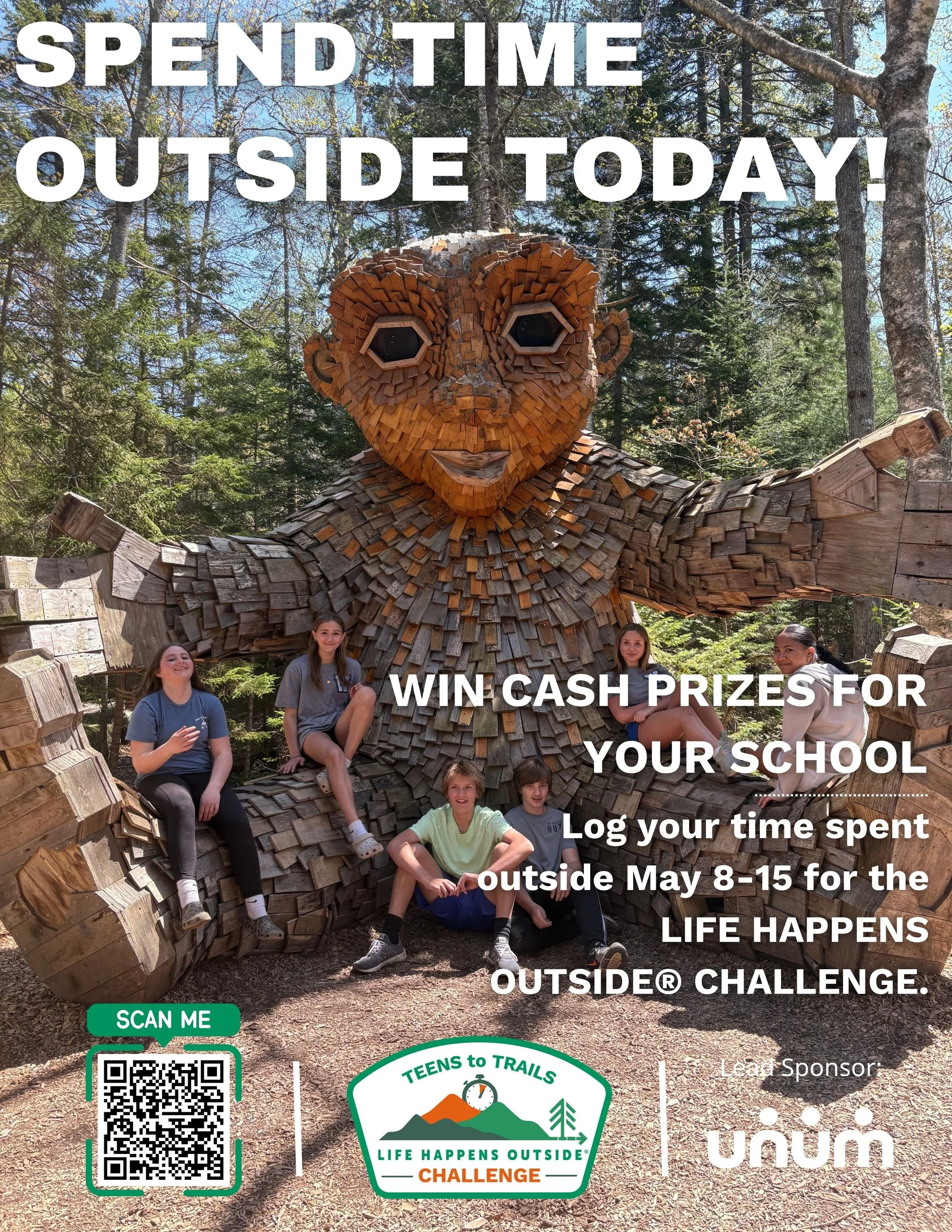 Life Happens Outside Challenge Details — Teens to Trails