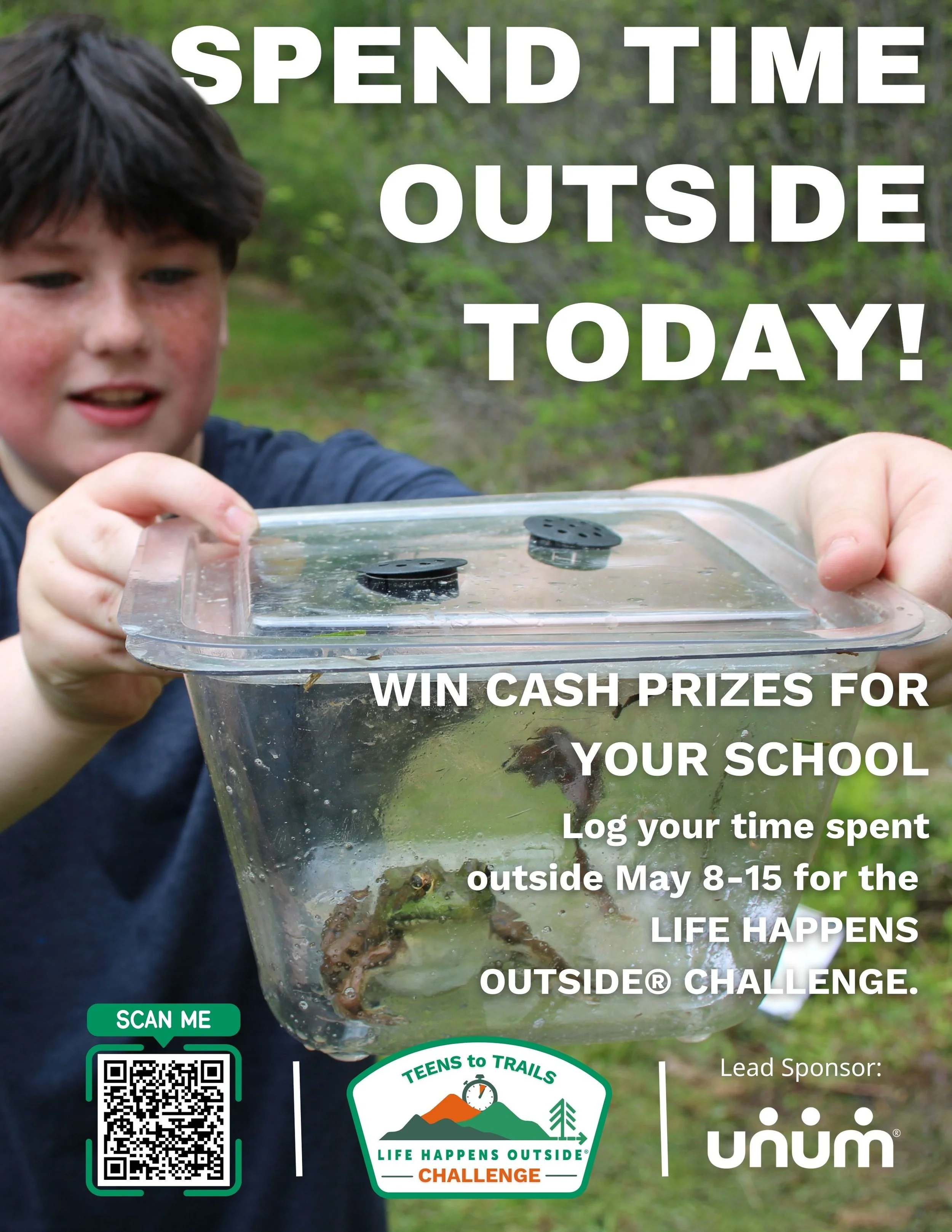 Life Happens Outside Challenge Details — Teens to Trails