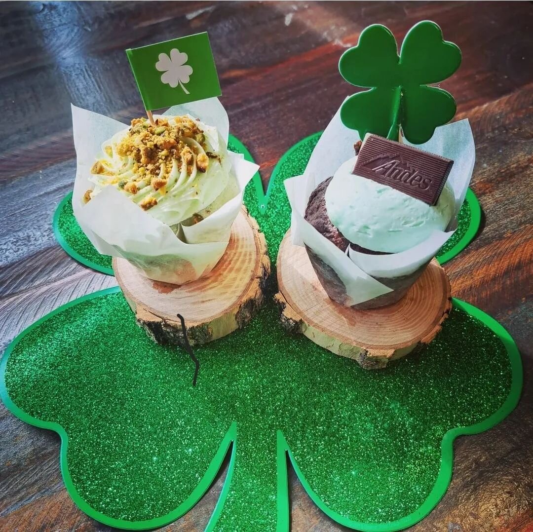 We will have the luck of the Irish with us Saturday!! Come early or order ahead for some Shamrock'in fun Flavors!! 🍀☘️