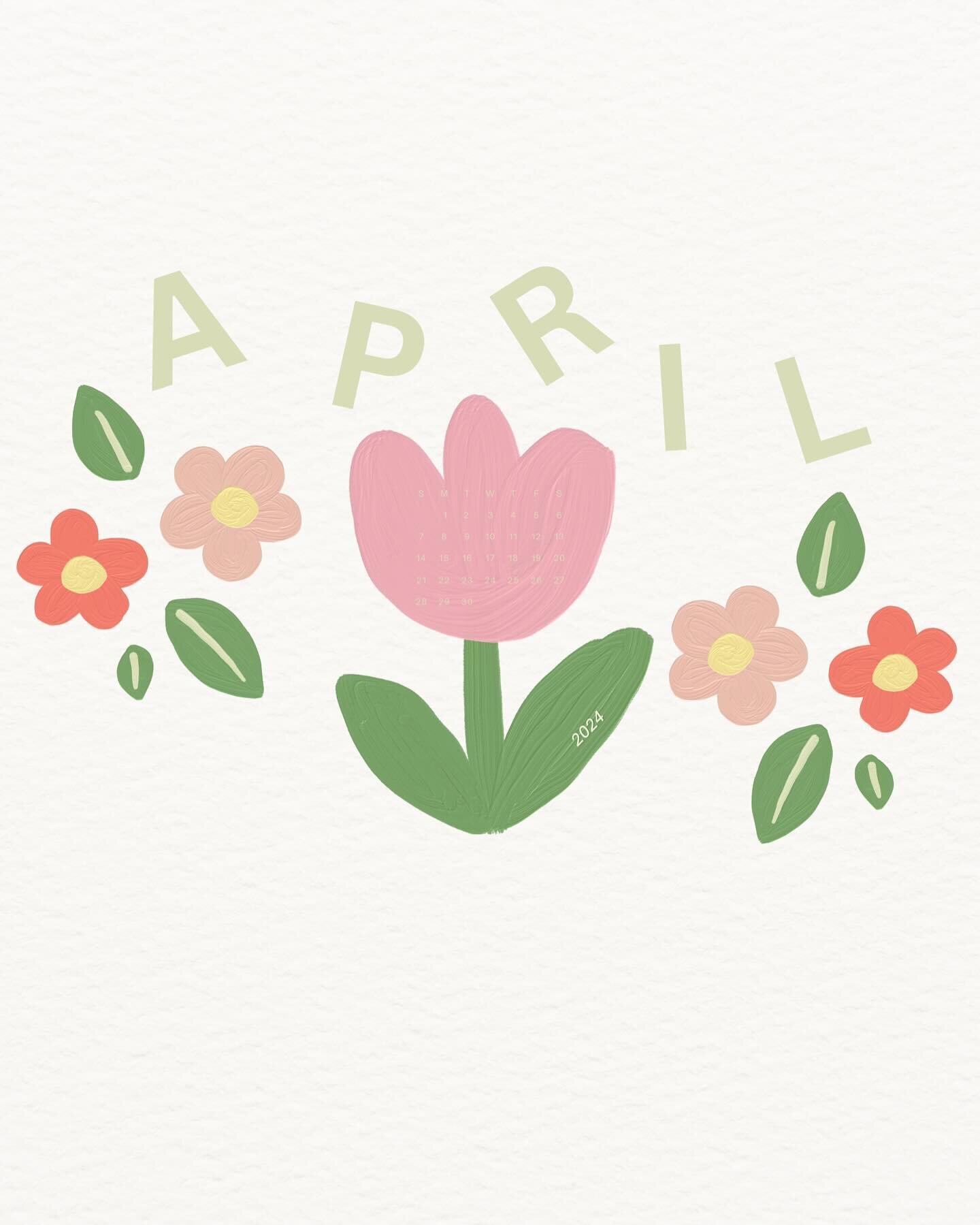 🌷 April 🌷

Starting off a new month is always exciting, but even more so as we lean into Spring! It&rsquo;s the perfect time to Spring clean, learn a new hobby, get back into our yoga/wellness routine, and have F U N! 

Here are some of the amazing