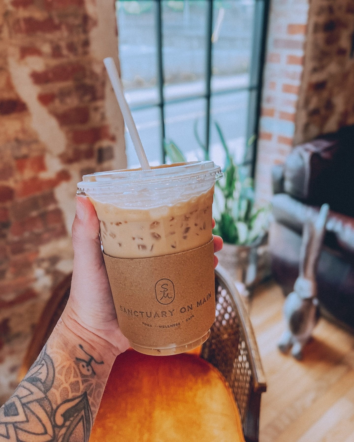 It is absolutely lovely outside this morning, and an iced latte just makes it even better! 😋

Come on in today for all your yoga, wellness, and cafe needs&hellip; OR snag yours to-go on the 🧋 Grub Hub App 🧋 if you have a busy day! Either way we ca
