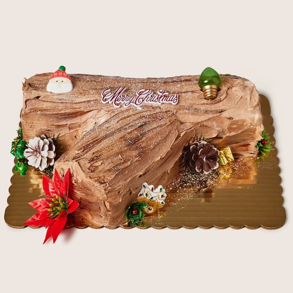 The Yule Log is officially here! Now available in-store and online at Isgropastries.com. 

#yulelog #christmastraditions #holidaydessert