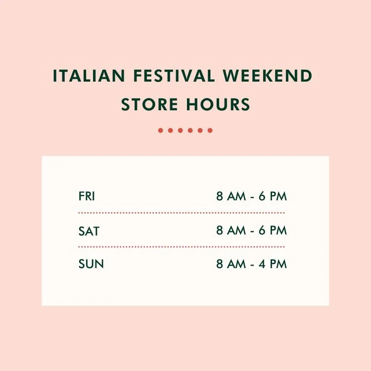 🎊 9th Street is calling! Join us for all the festivities, then swing by Christian Street for the must-haves waiting behind the counter. Double the treats, double the fun. 💚🤍❤️
