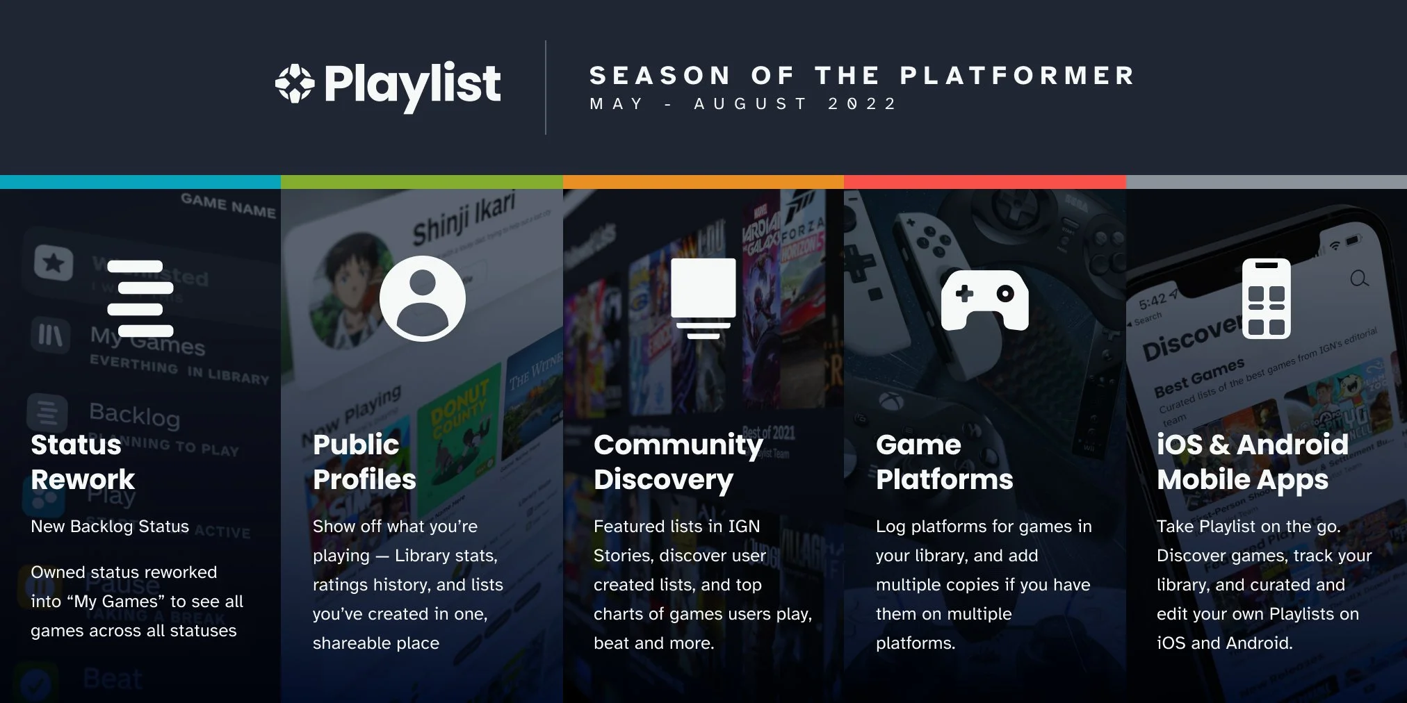 Announcing our first Season of Playlist Updates — IGN Playlist
