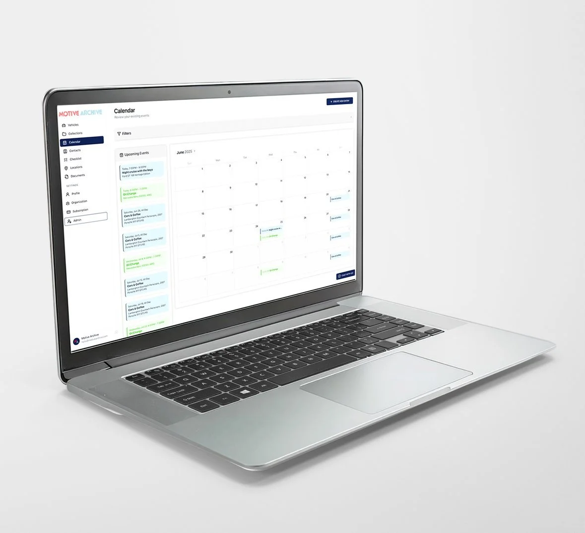 Calendar and scheduling interface