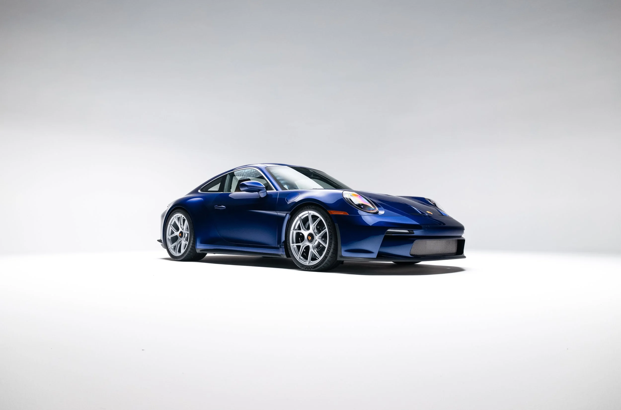 For Sale: Low-Mileage Porsche 911 S/T Finished in Gentian Blue