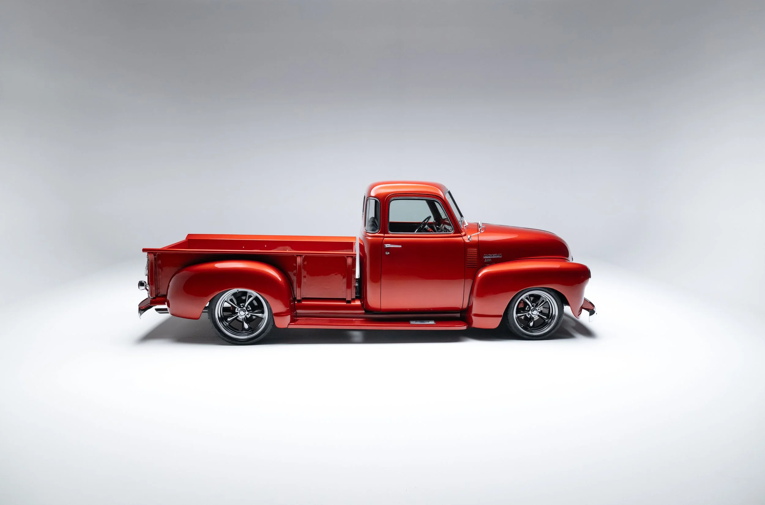 Restomod Rarity: 1950 Chevrolet 3600 5-Window Pickup Shines in Copper Metallic on Bring a Trailer