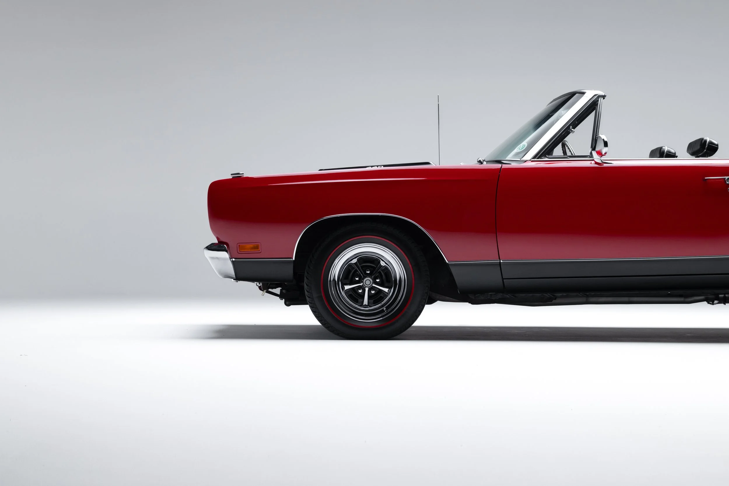 1969 Plymouth GTX Convertible exterior front view