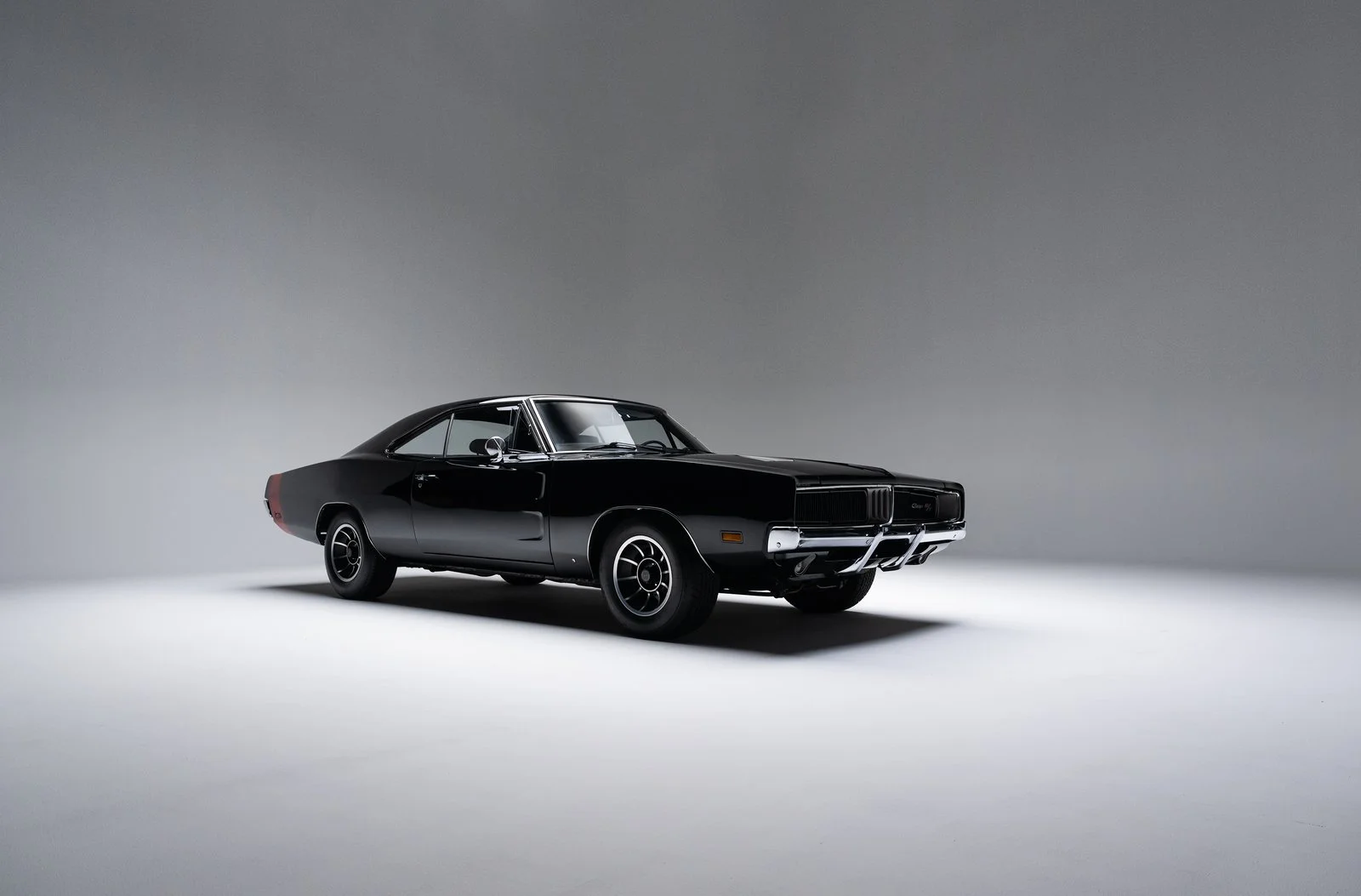 1969 Dodge Charger R/T, full front three-quarter view