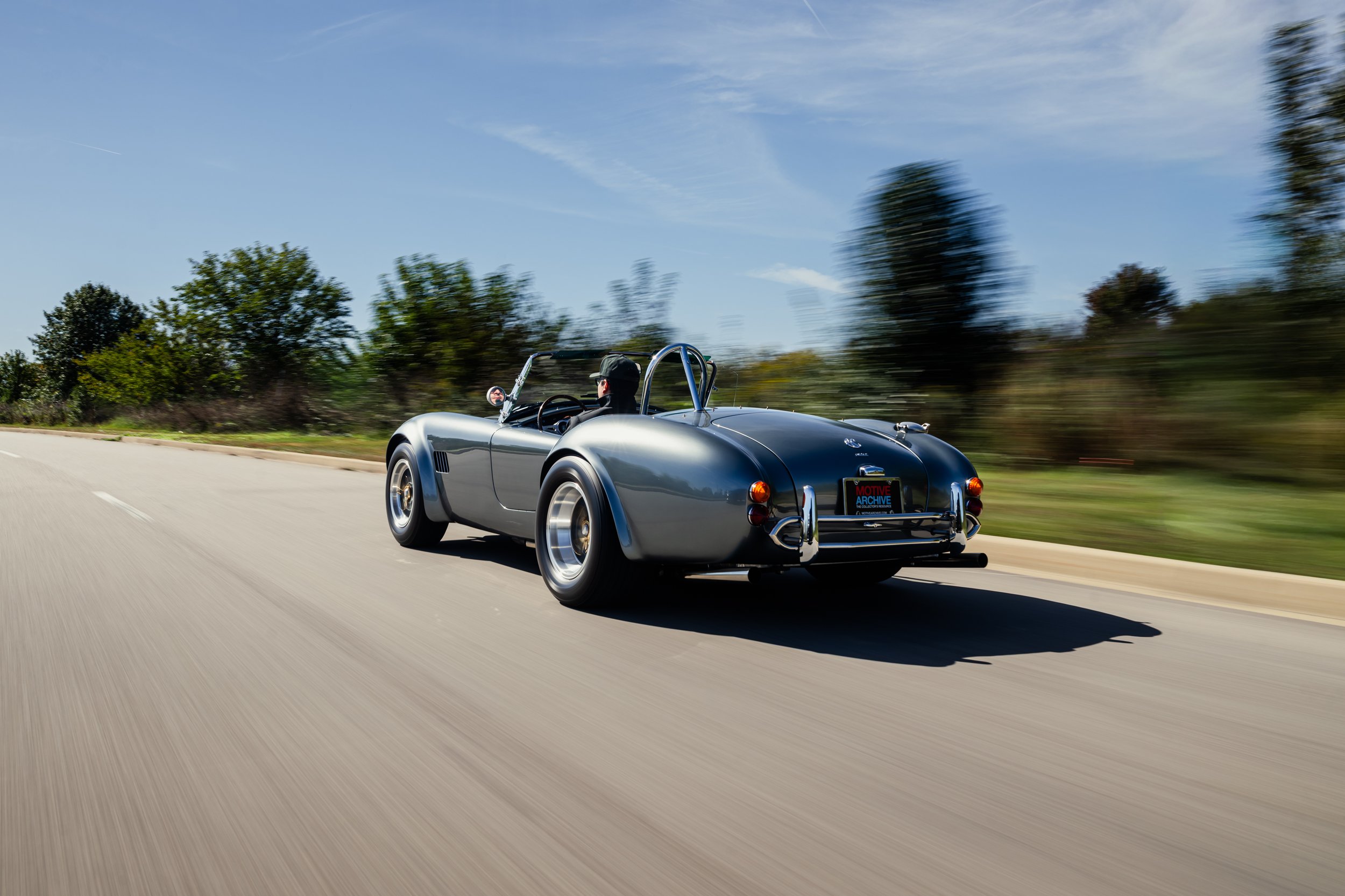 Autokraft Cobra cruising on the road