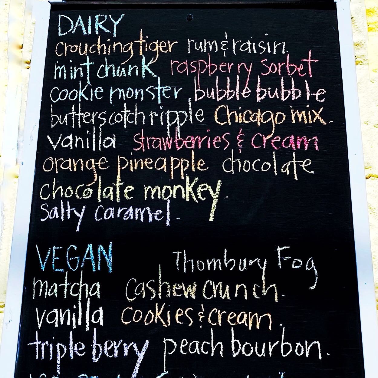 It&rsquo;s Thursday! And this is how we&rsquo;re starting it! 
Open from 1-6 today through Sunday. 
#thisisthornbury #iloveicecream #flavors #greybruce #localbusiness #plantbased #veganicecream #dairyicecream #homemadegoodness #icecream #cwood #tburr