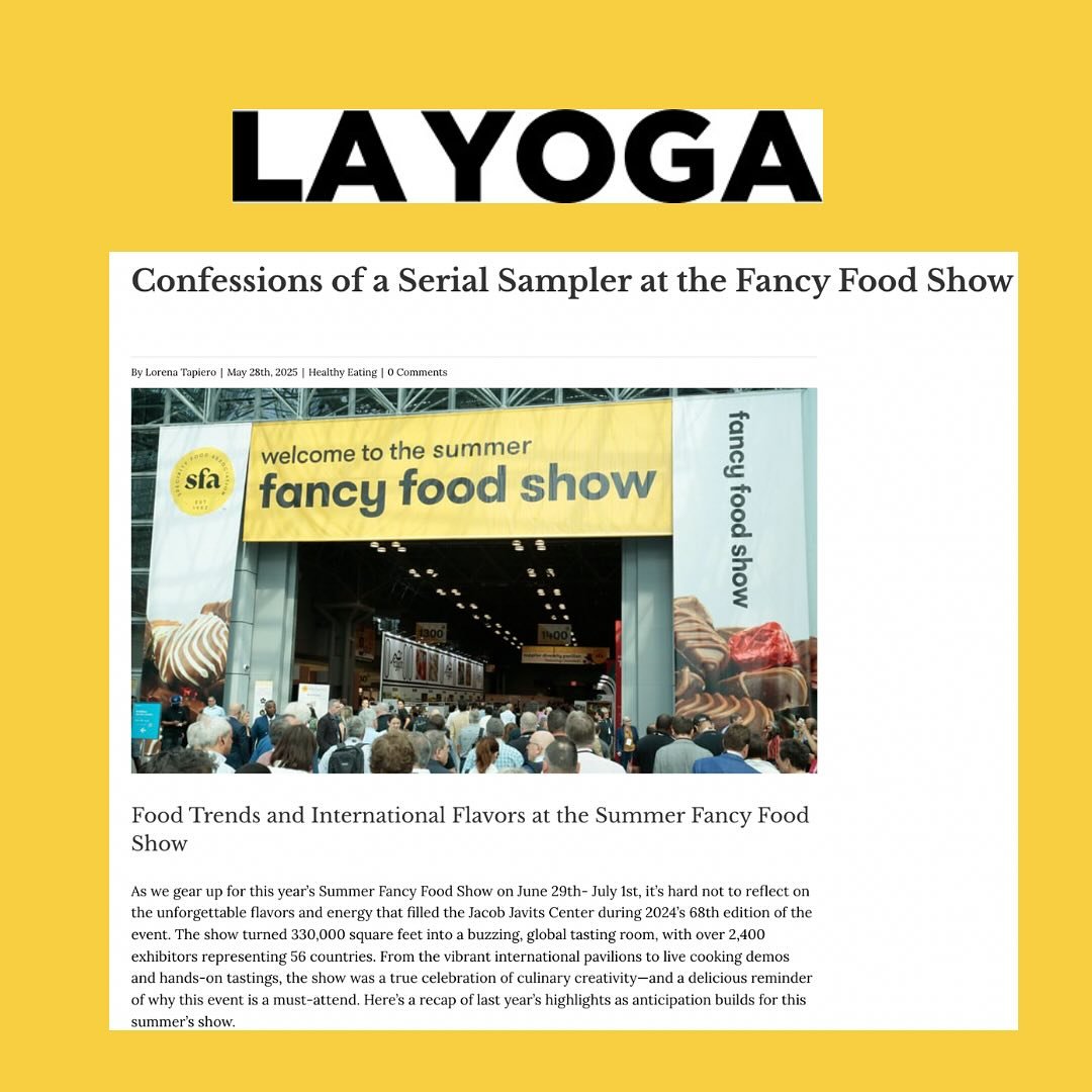 There&rsquo;s no better place to discover what&rsquo;s next in food innovation, flavor trends, and culinary creativity than the @specialtyfoodassociation taking place at the @javitscenter June 29th- July 1st. 
.
@goconsciousconsulting recapped last y