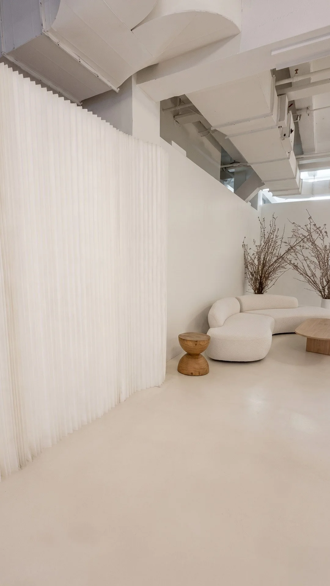 paper softwall | flexible freestanding partition, dividers