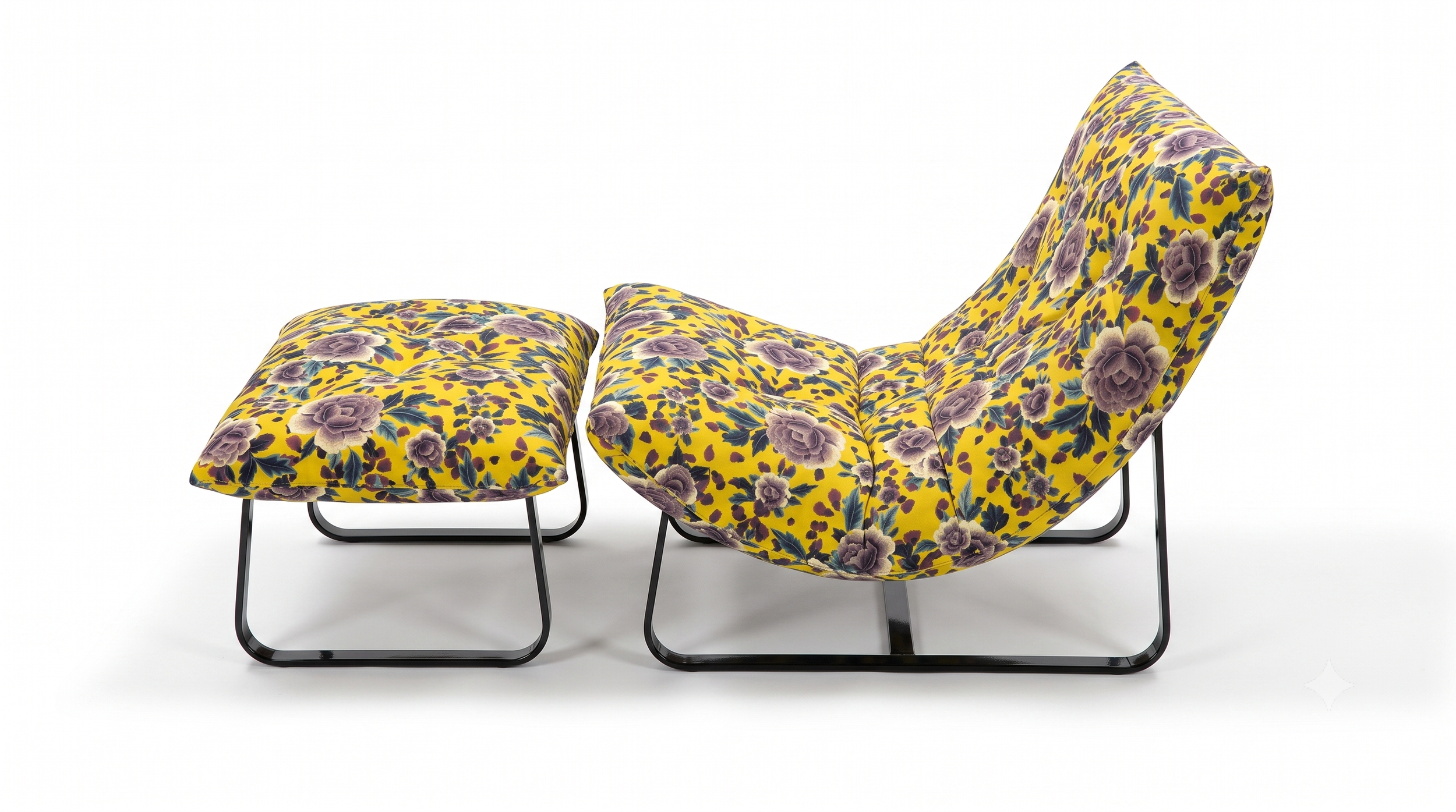 Roche Bobois Aparté Armchair with flowers