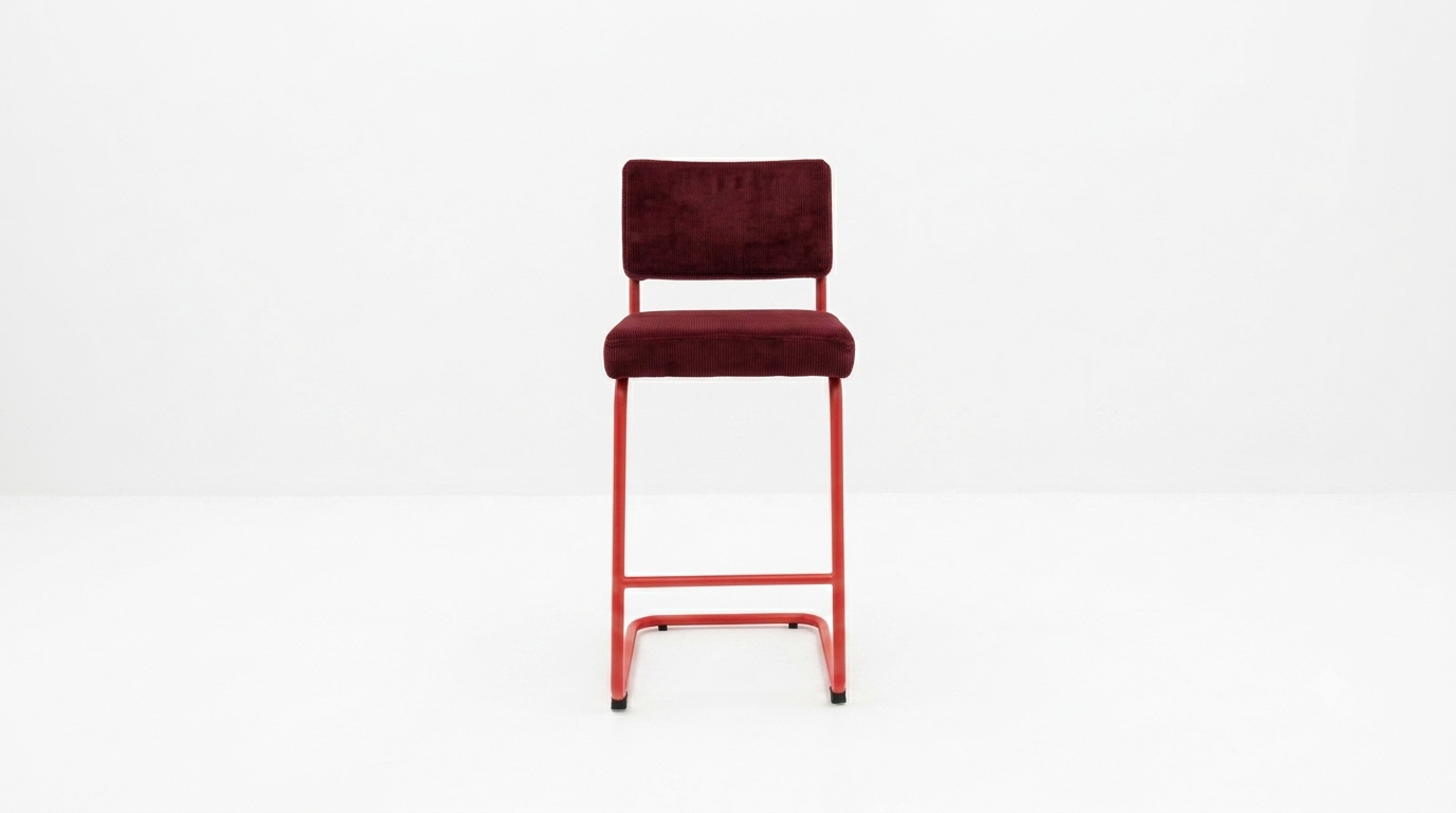 Cesca Fully Upholstered Stool by Knoll