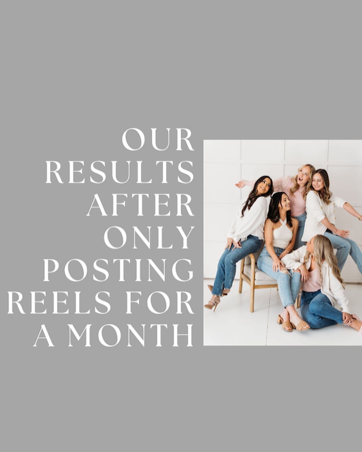 In April, we posted reels 5x a week on our account to see what would happen! Swipe to see our results! 

Our engagement was definitely our favorite win! 🤯🤯🫶🏼 

#socialmediamanagerservices #denverhair #denverhairsalon #denverhairstylist #denverext