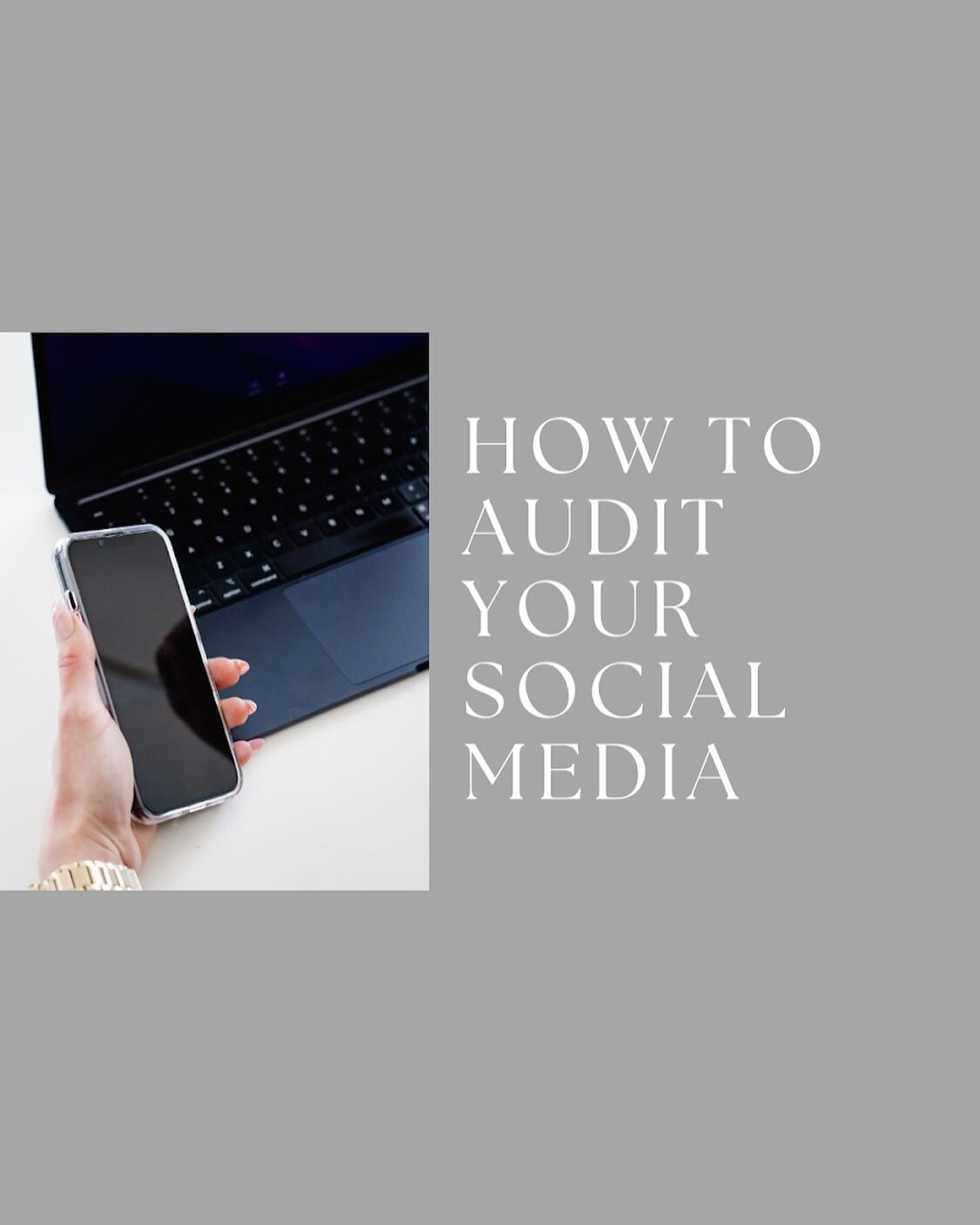 Ready for a FREE Social Media Audit? Here it is! 

🔥 Read your bio! Is it clear? Does it tell your potential client what you can help them with? Does it make your potential client want to hit the follow button? 

⚡️ Look through your highlights. Are