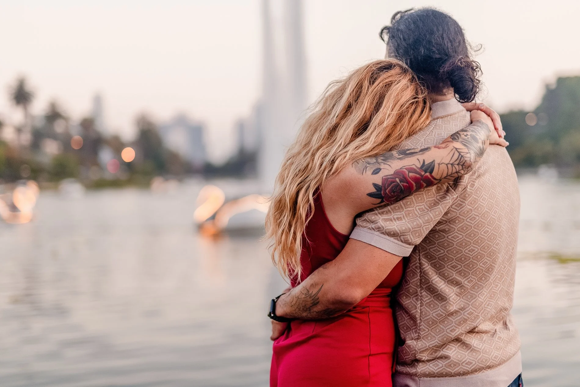 Echo Park Engagement session | Anitra + Amir