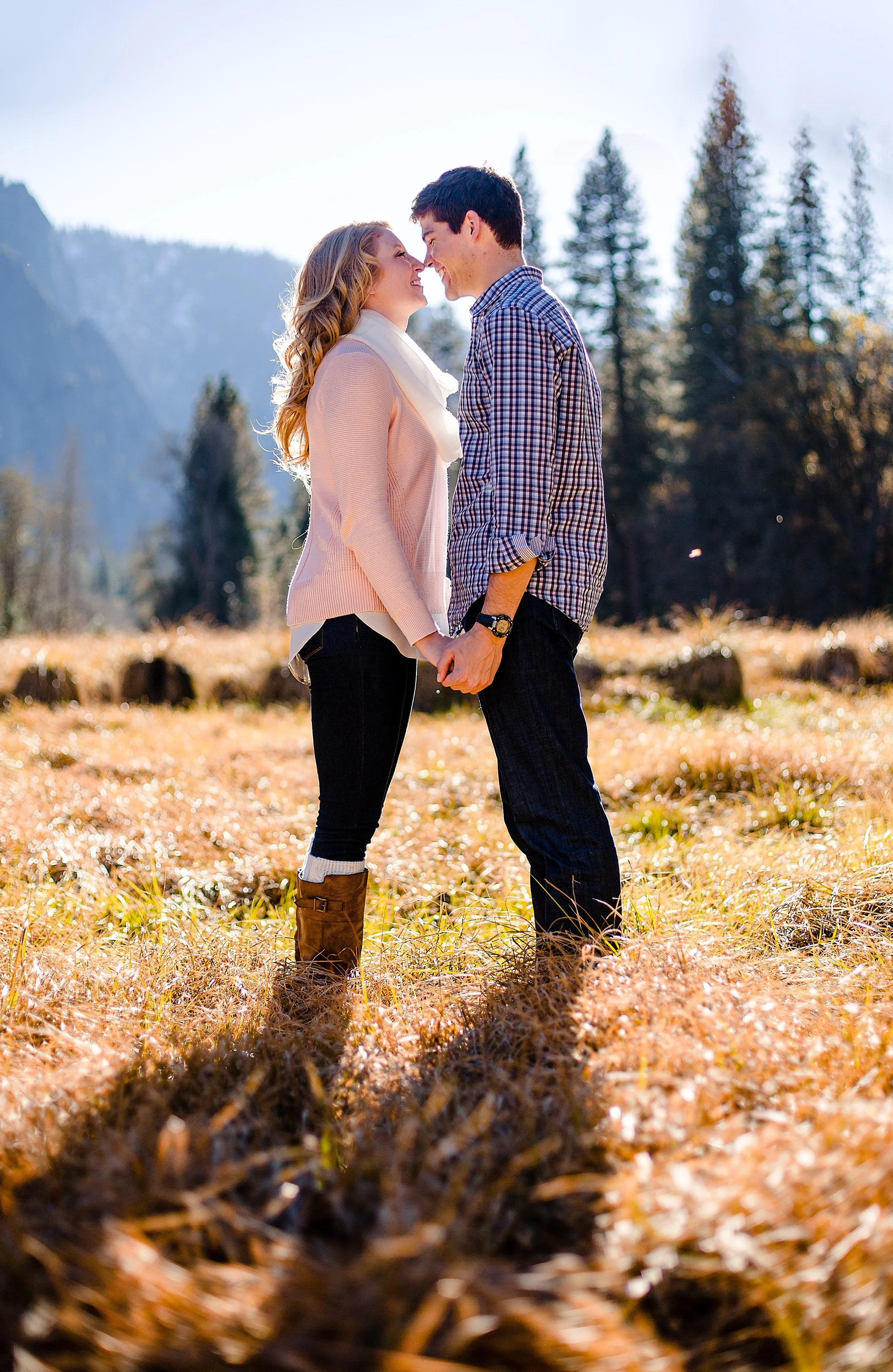 Yosemite Proposal engagement session by Los Angeles based BigFish Wedding Co 