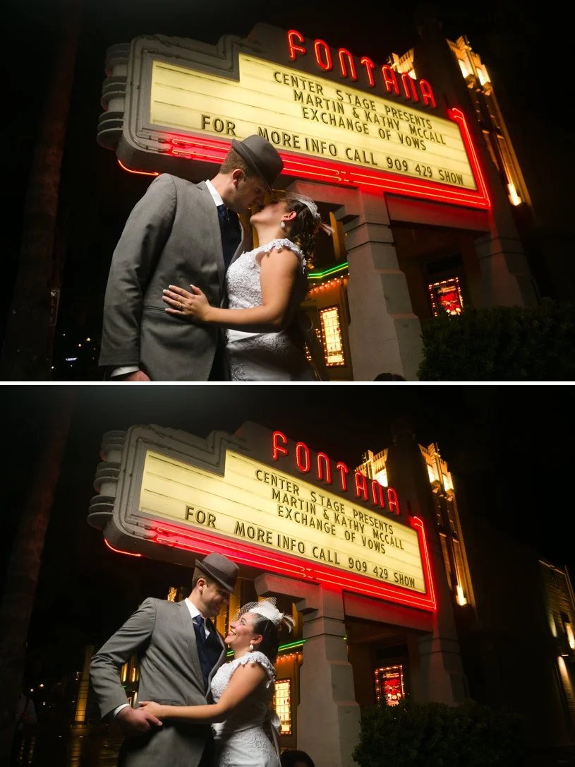 Wedding at the Center Stage Theater in Fontana California by Southern California Wedding Photographer