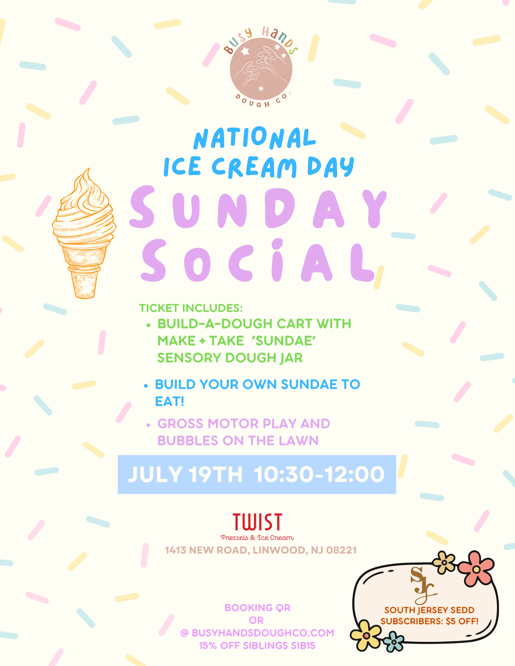 National Ice Cream Day @ Twist Linwood, NJ