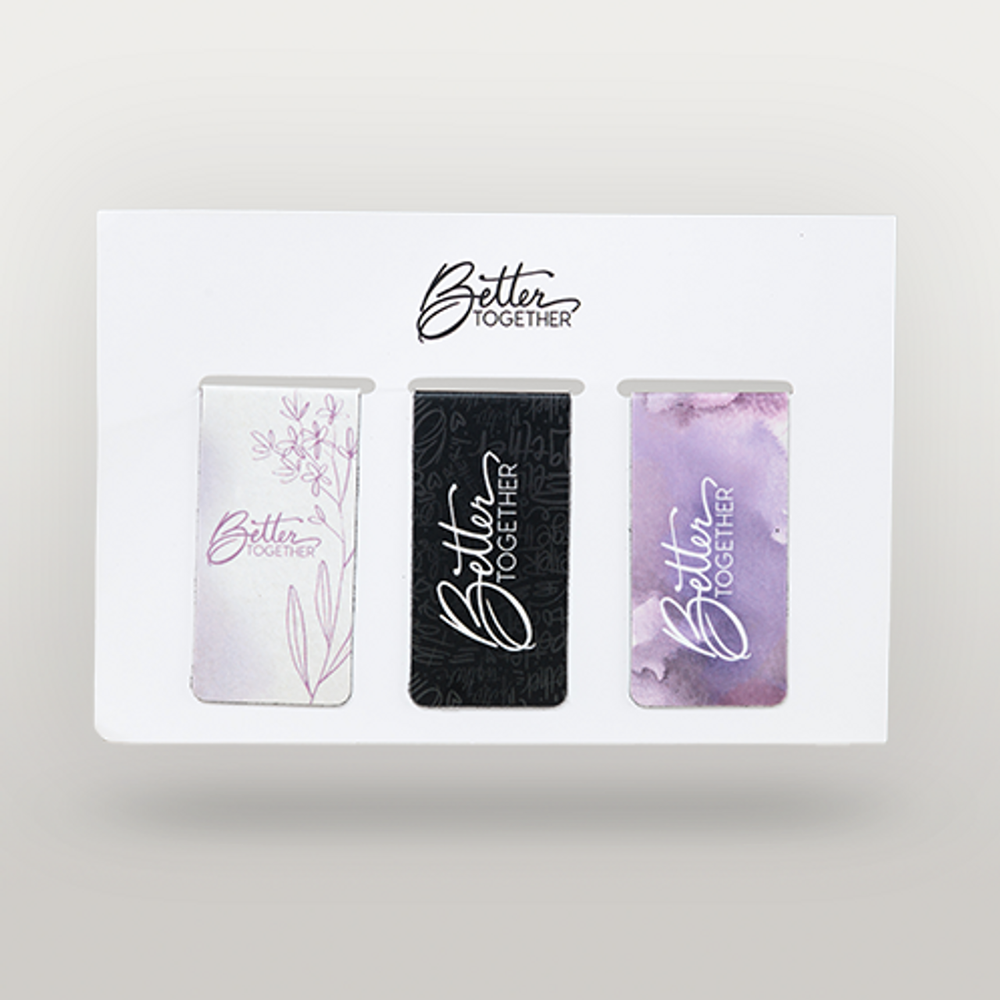 Magnetic bookmarks with original designs