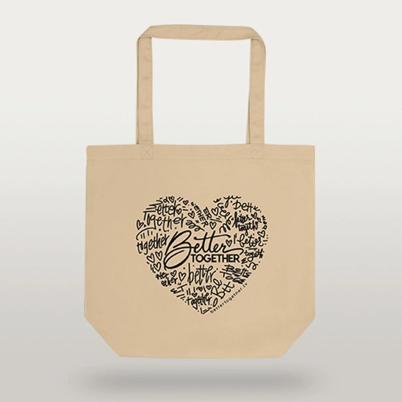 Original Graffiti Heart Design on Tote Bag