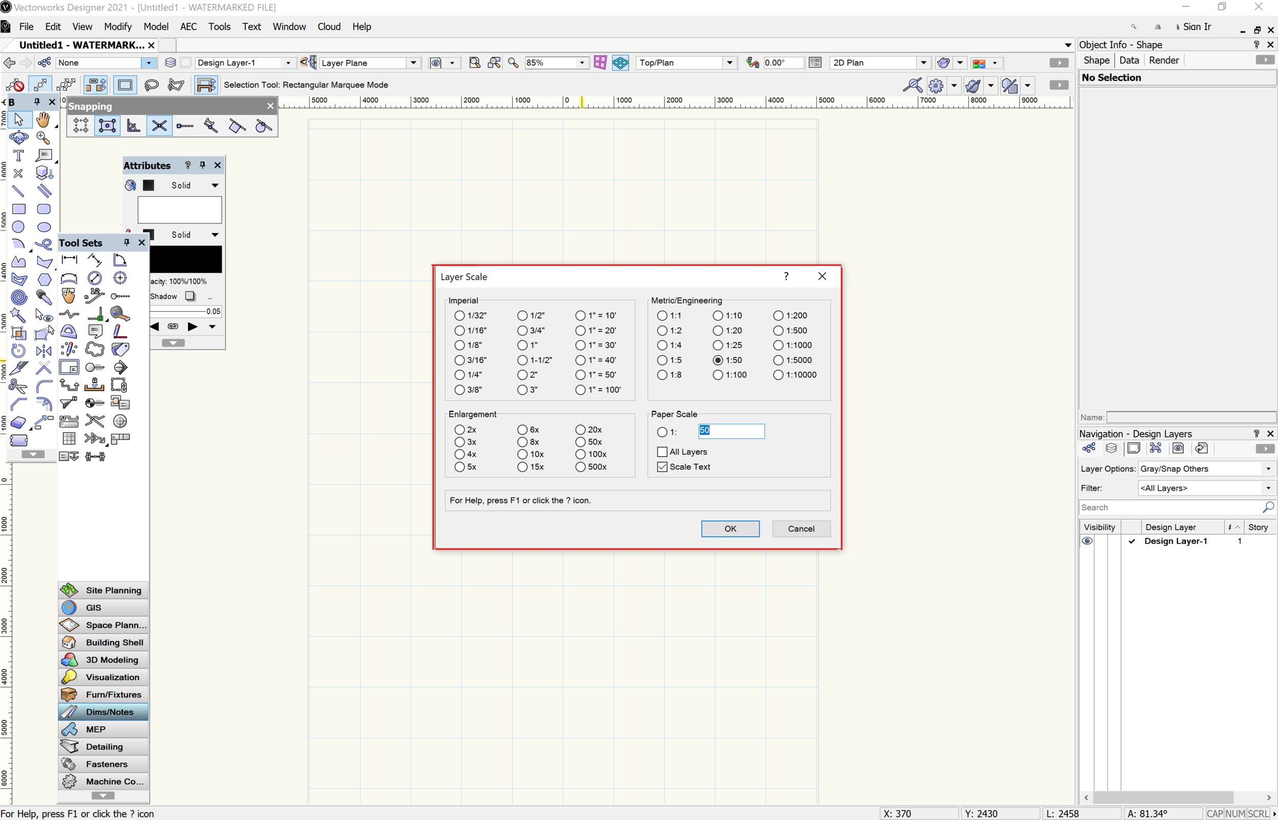 Vectorworks Basics — ArchiDabble Architecture Resource Platform, CAD