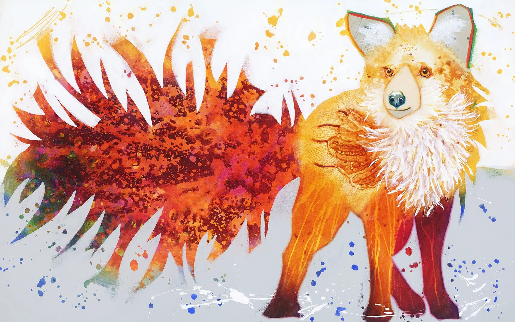 Silent Huntress.30x48%22AC.jpg