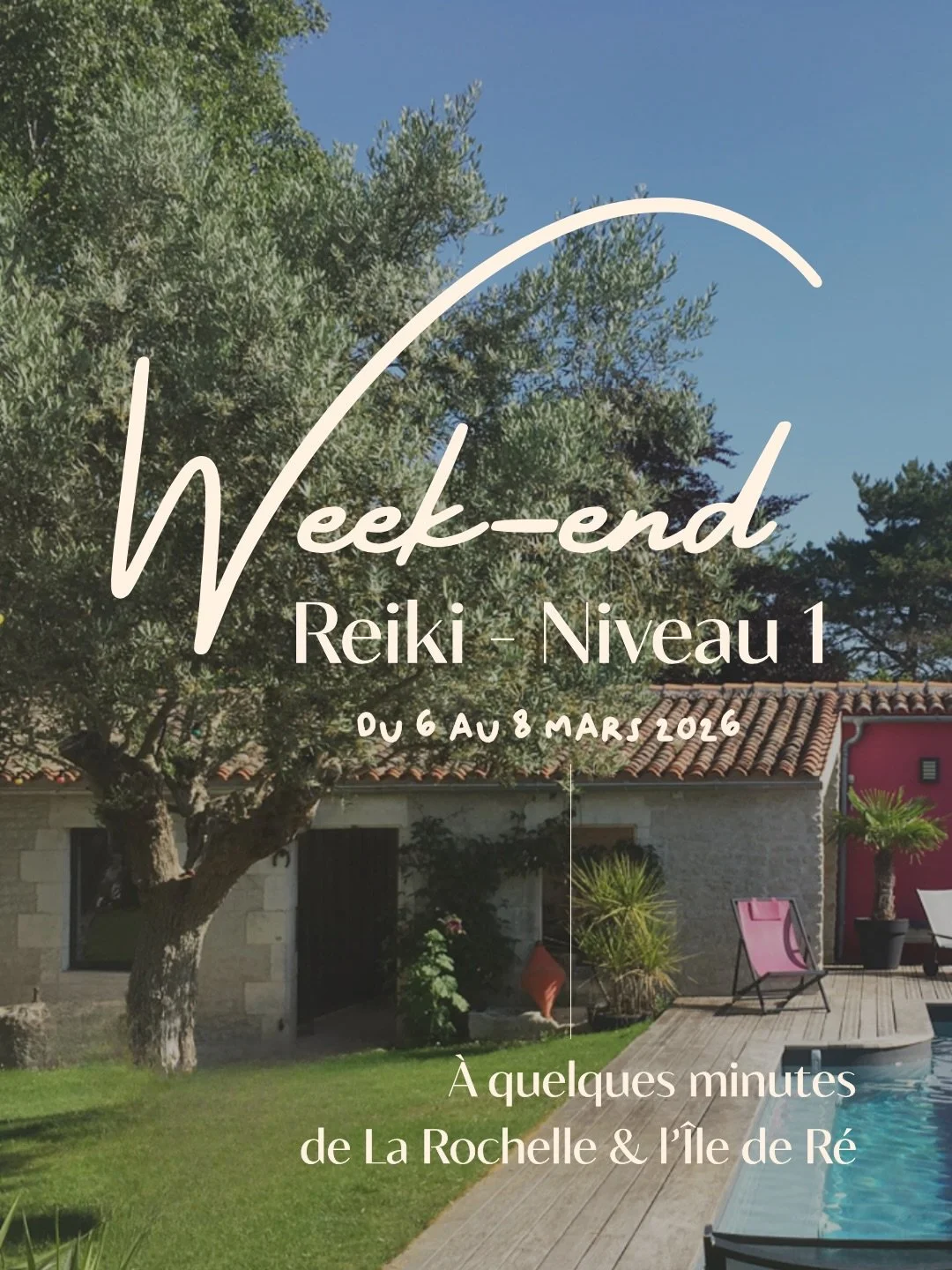 C&rsquo;est officiel !! ✨🙌🏽 Je lance les Week-ends Reiki pour vous initier &agrave; cette belle pratique !

J&rsquo;y ai rassembl&eacute; tout ce que j&rsquo;aime, avec l&rsquo;envie profonde de vous embarquer avec moi dans ces week-ends hors du te