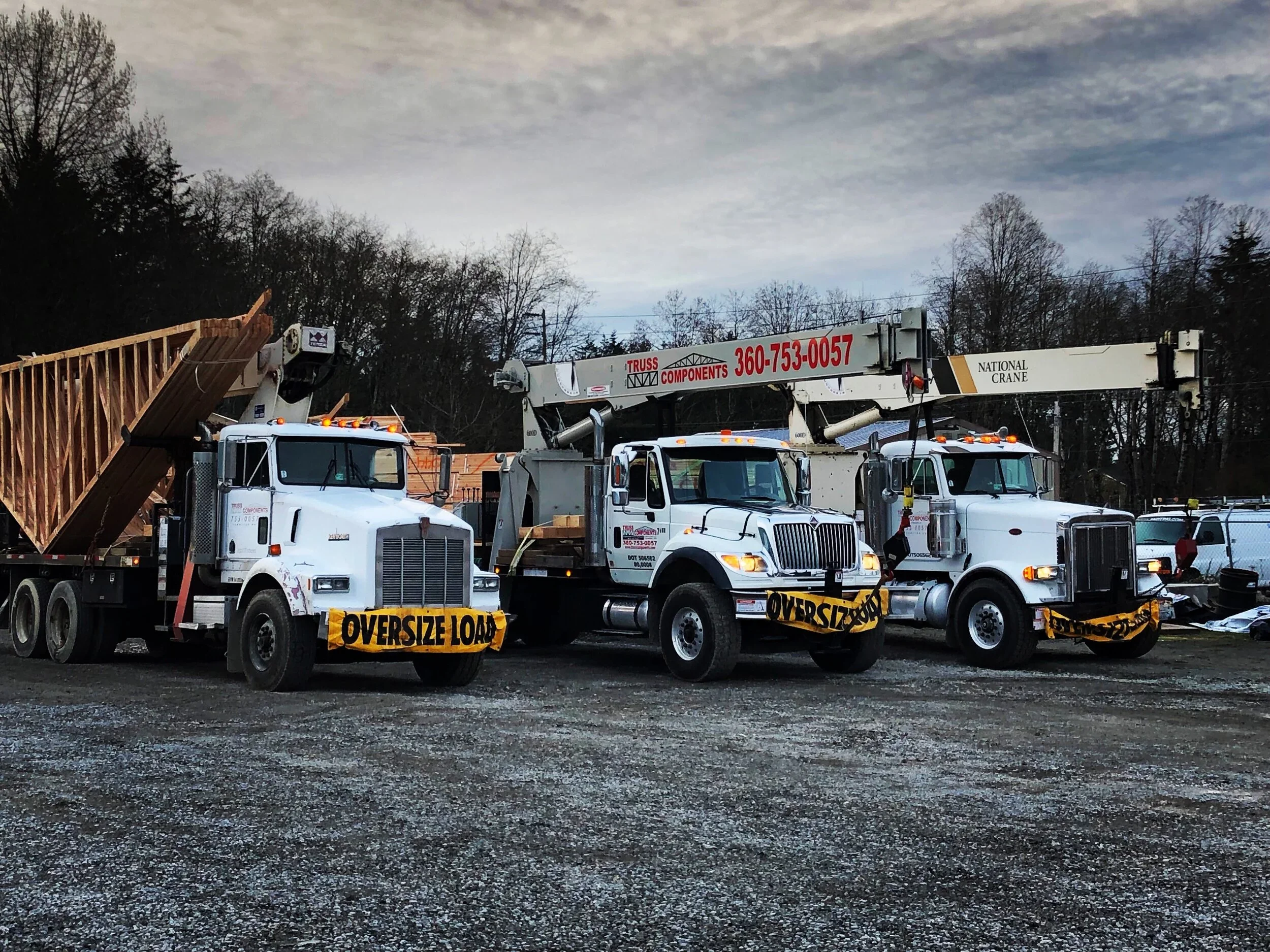 Weekly Truss Deliveries March 2-6, 2026