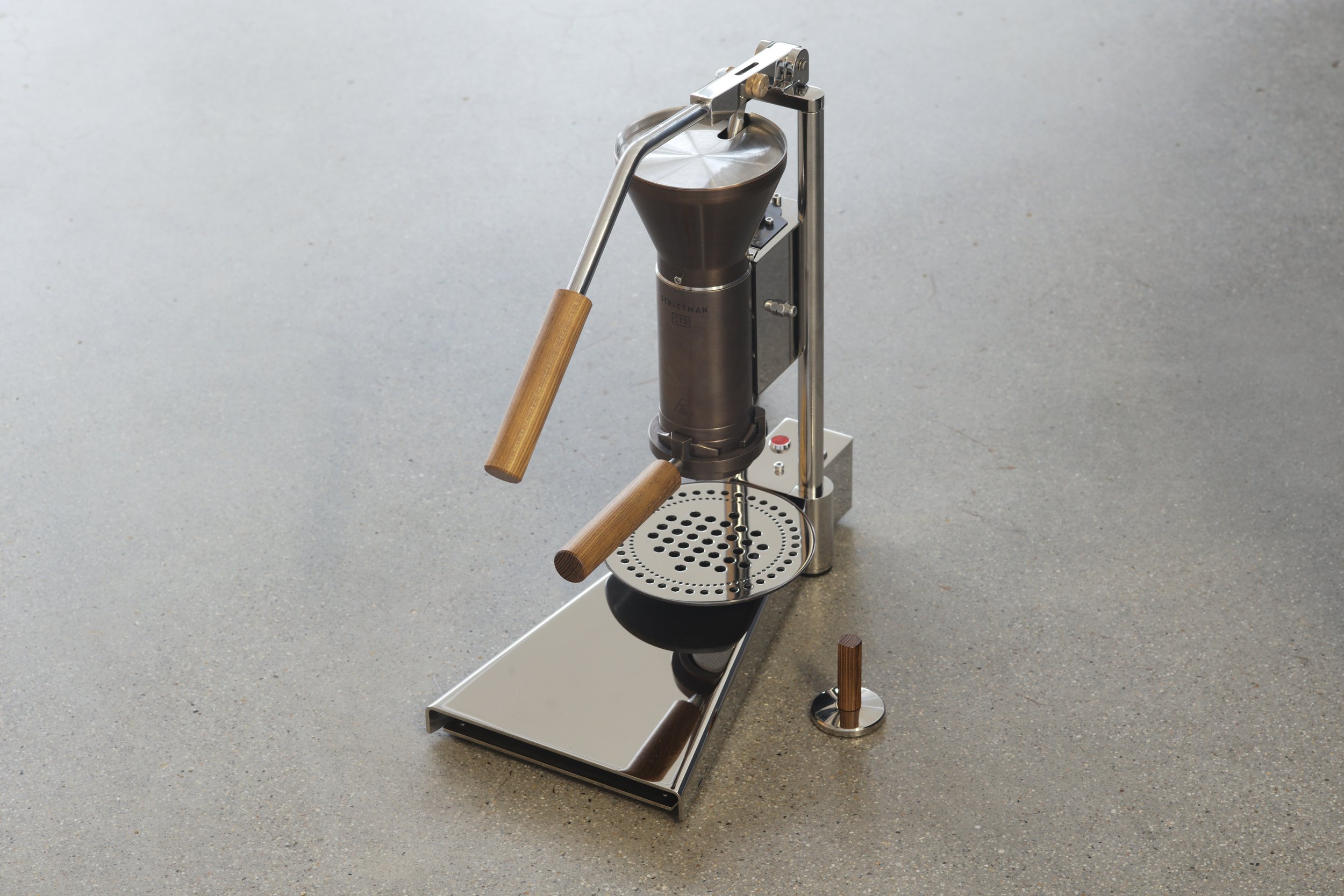 Strietman CT2 Lever Espresso Machine Aged Brass