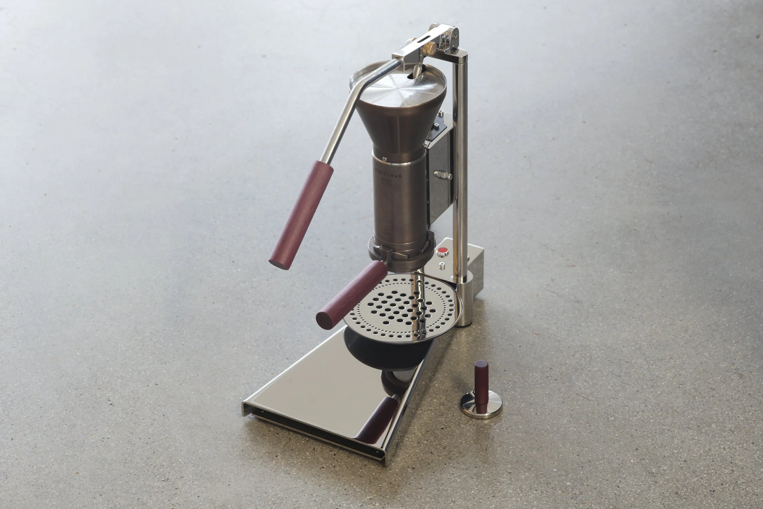 Strietman CT2 Lever Espresso Machine Aged Brass