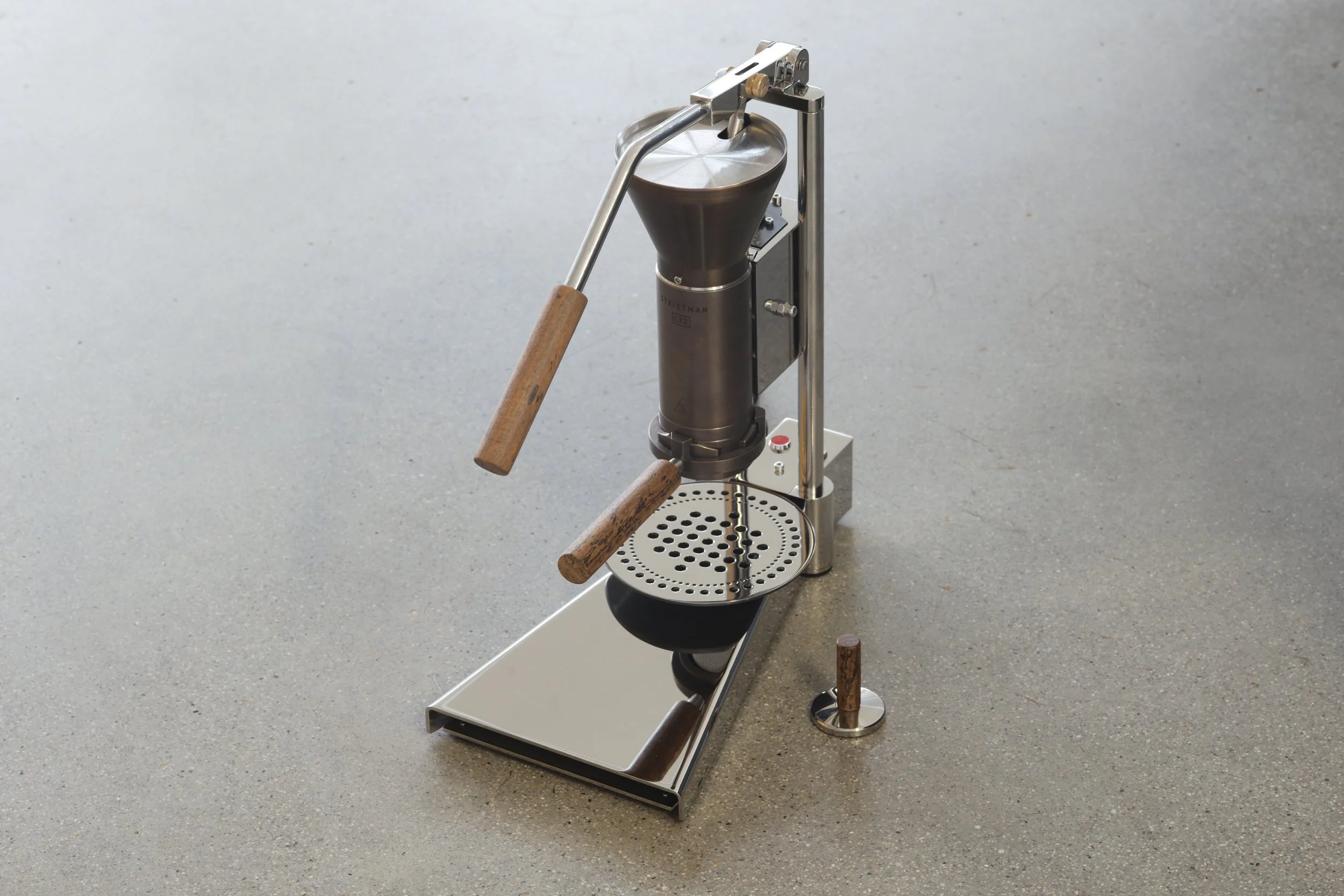 Strietman CT2 Lever Espresso Machine Aged Brass