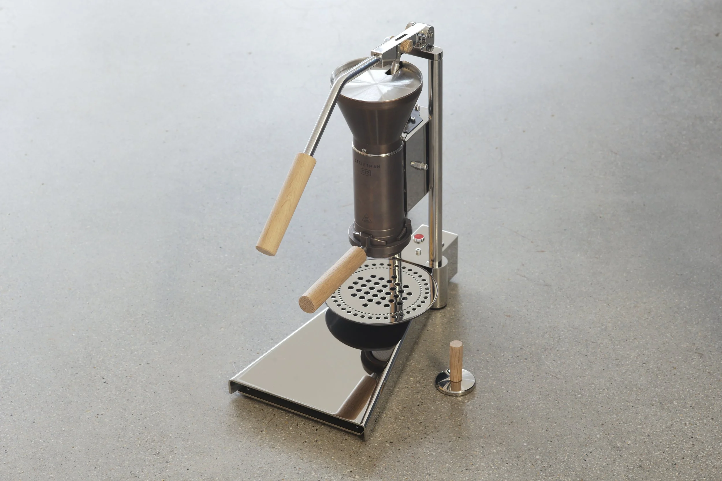 Strietman CT2 Lever Espresso Machine Aged Brass
