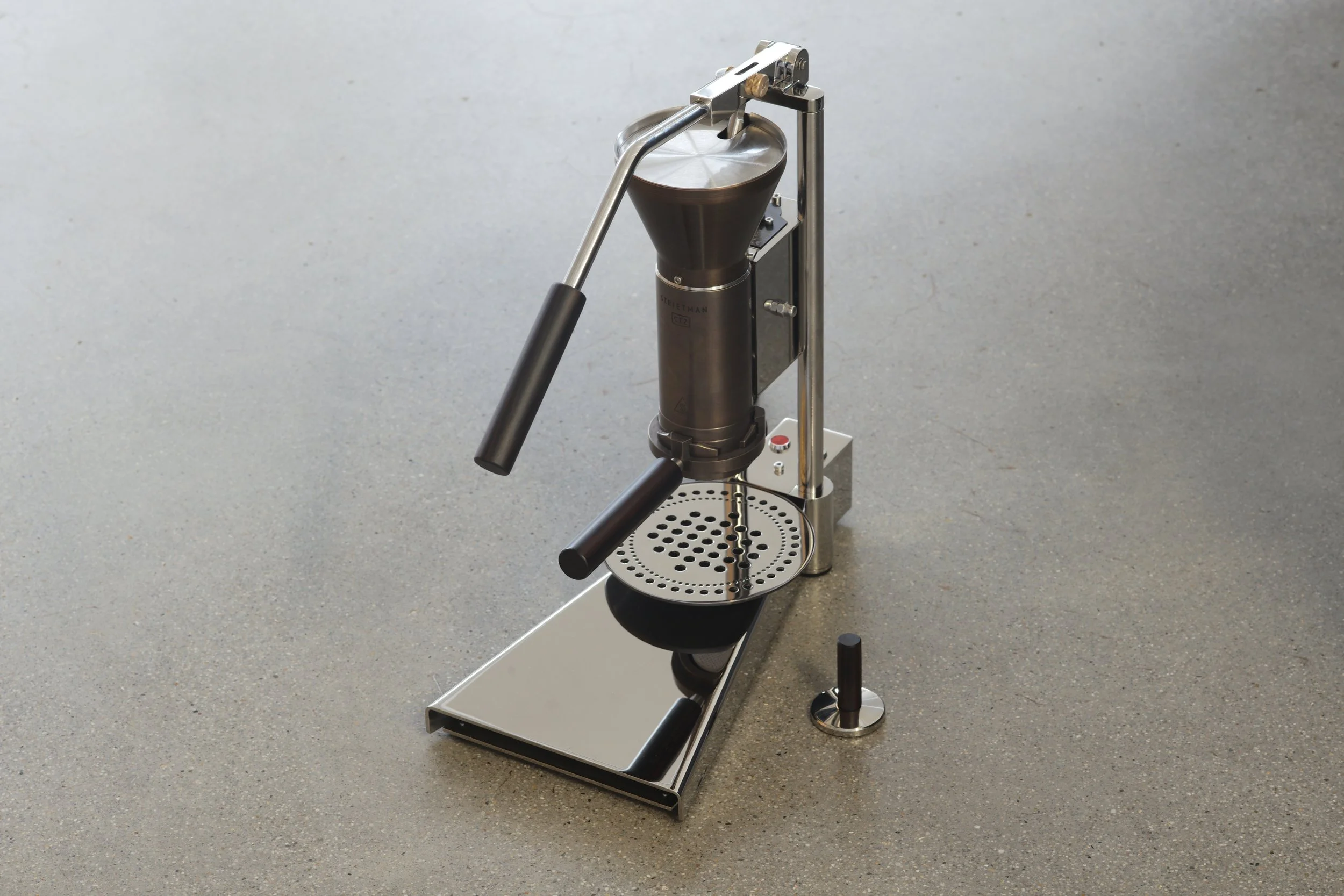 Strietman CT2 Lever Espresso Machine Aged Brass