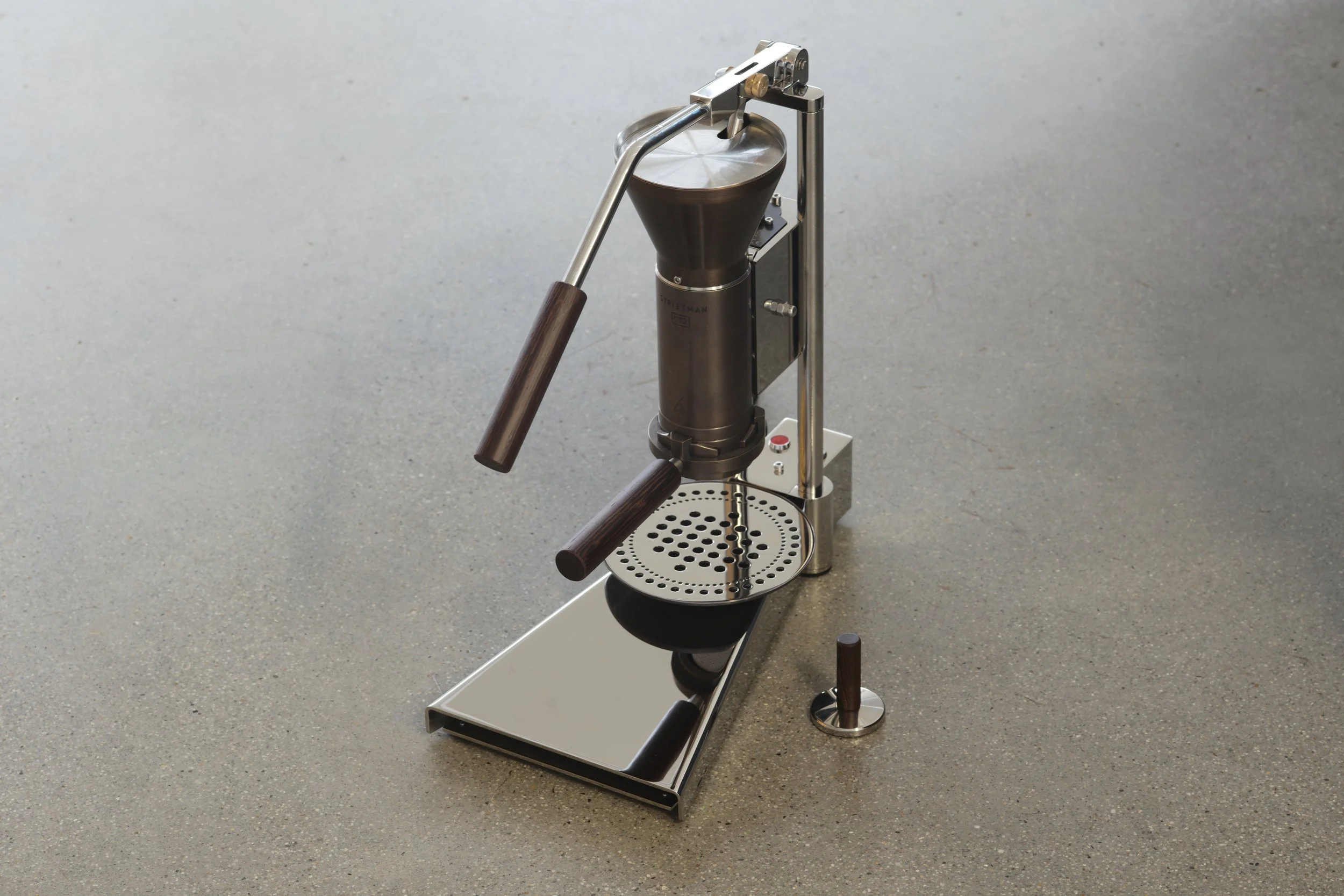 Strietman CT2 Lever Espresso Machine Aged Brass