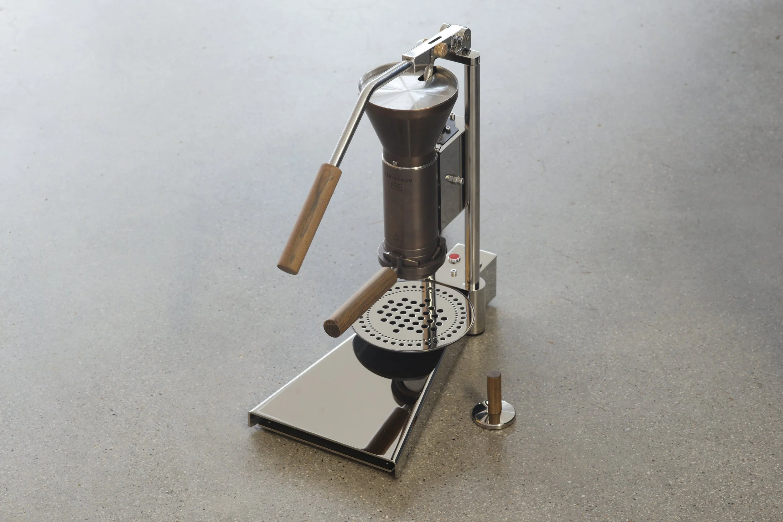 Strietman CT2 Lever Espresso Machine Aged Brass