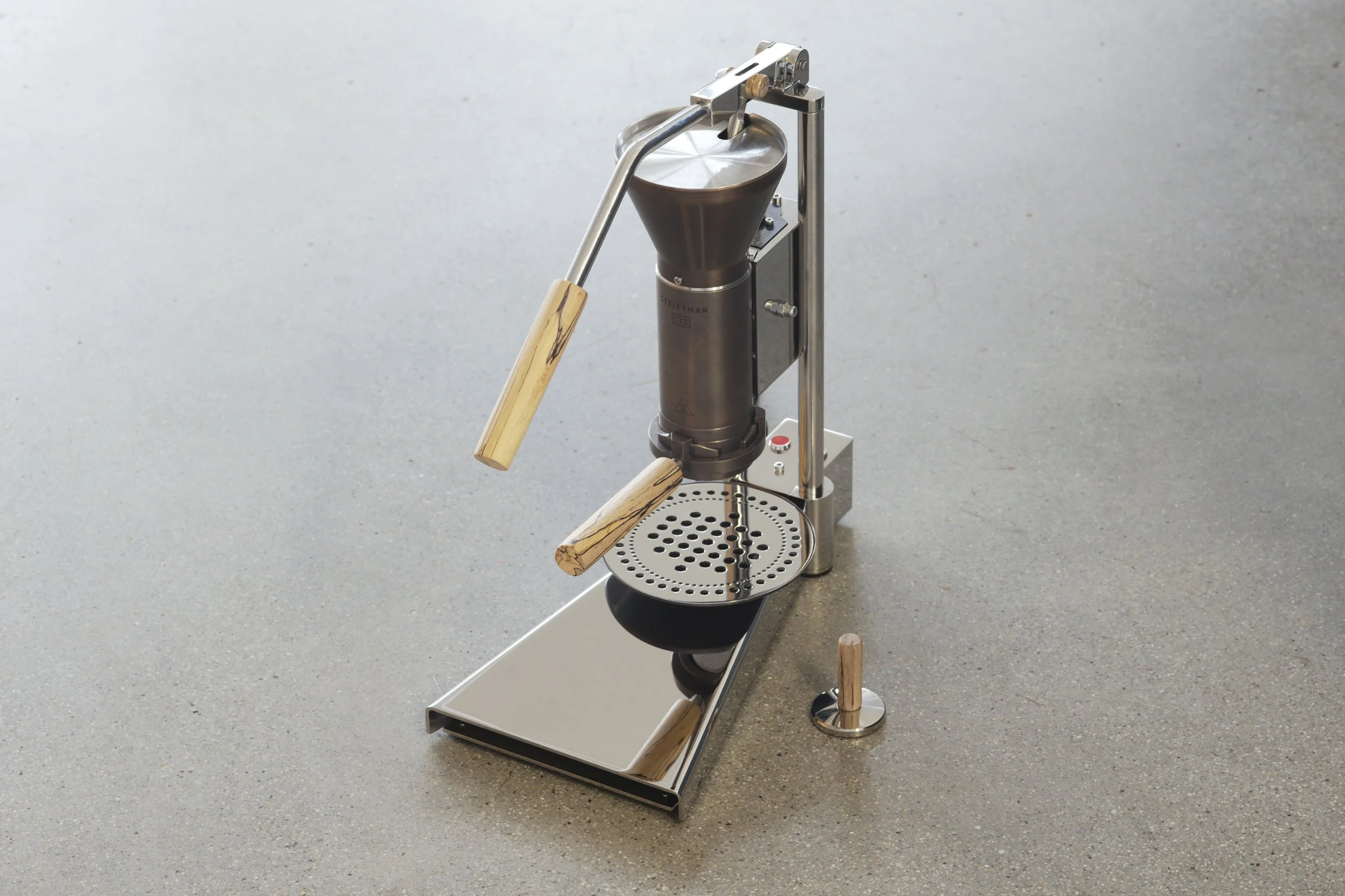 Strietman CT2 Lever Espresso Machine Aged Brass