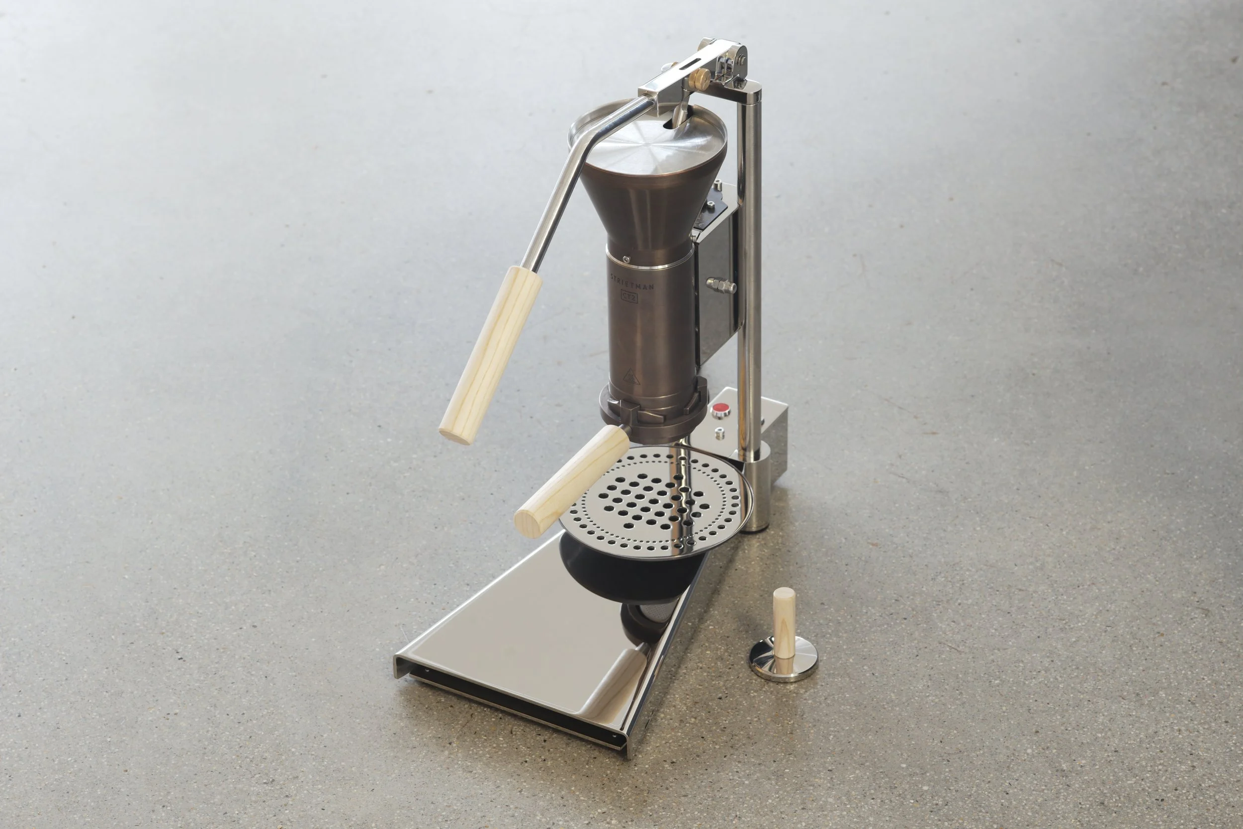 Strietman CT2 Lever Espresso Machine Aged Brass