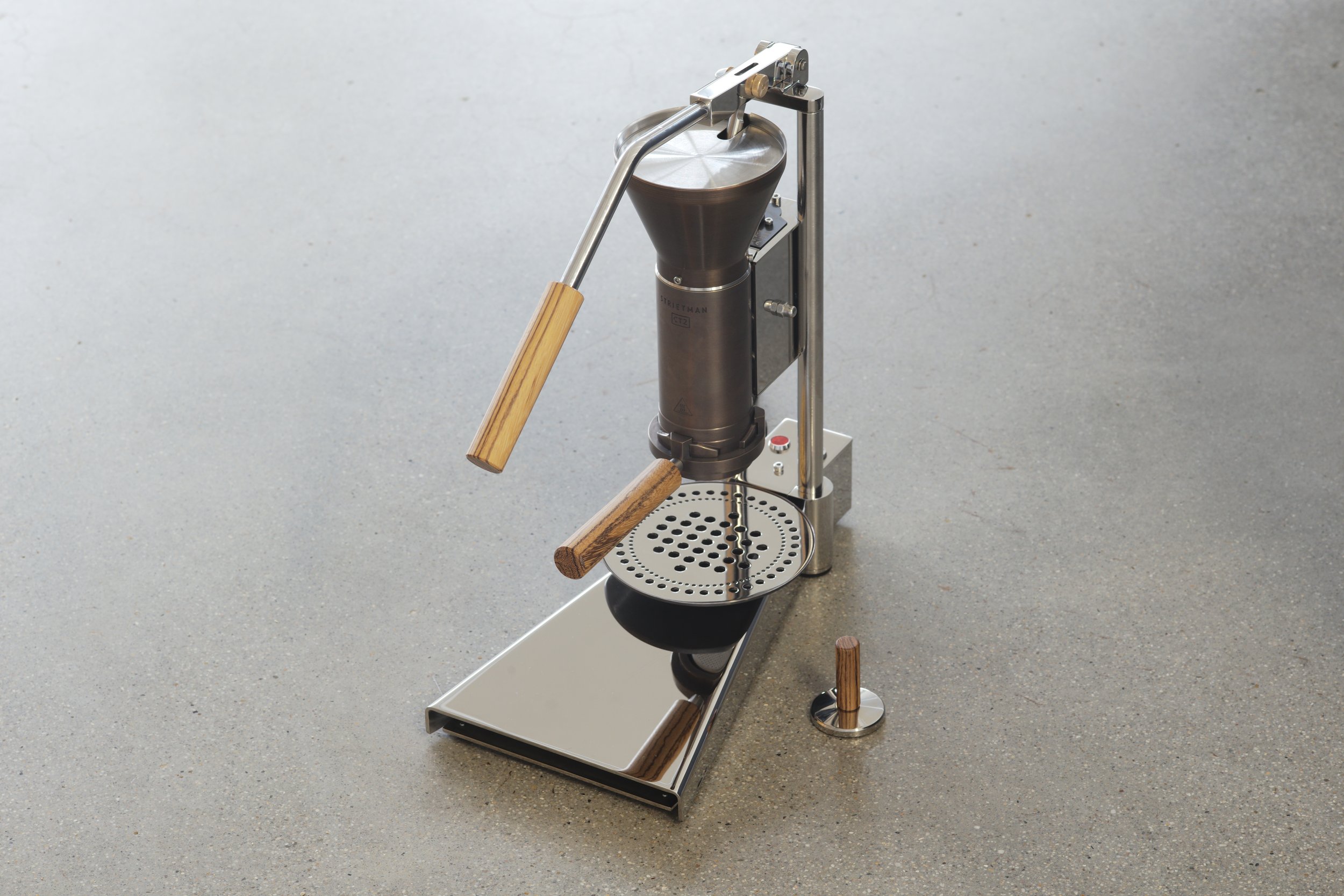 Strietman CT2 Lever Espresso Machine Aged Brass